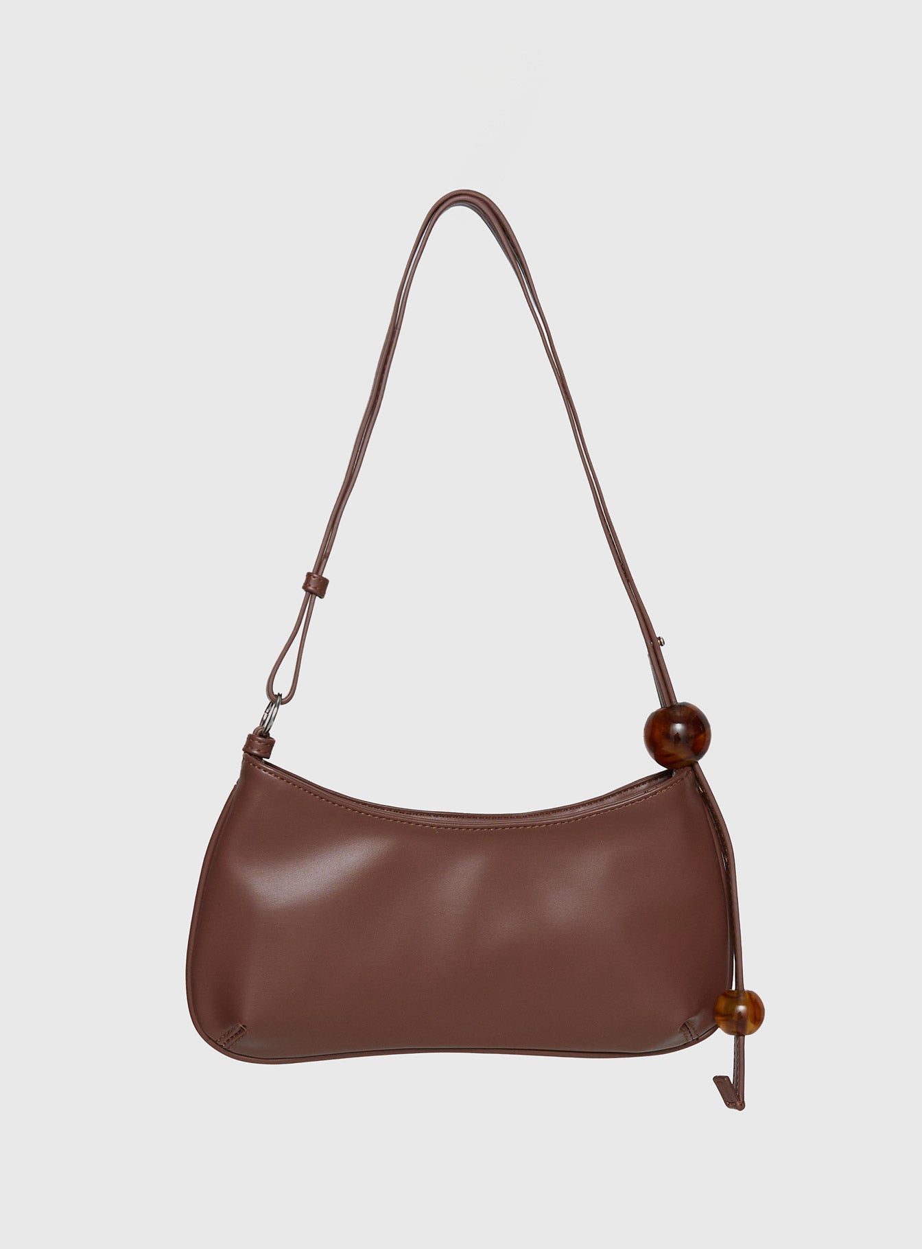 Leightyn Shoulder Bag Brown、mySite、solidvoid