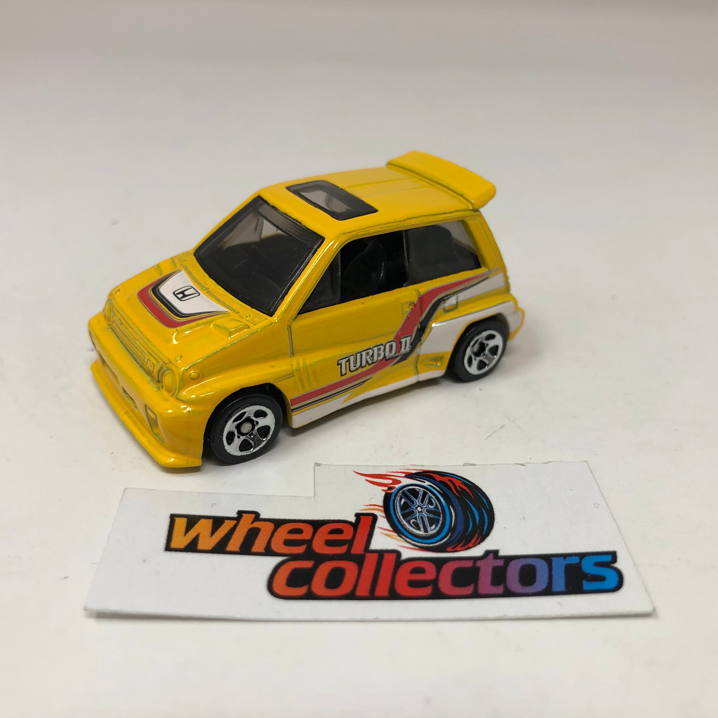 '85 Honda City Turbo II * Yellow * Hot Wheels 1:64 scale Diecast Loose、mySite、hgirdovlk