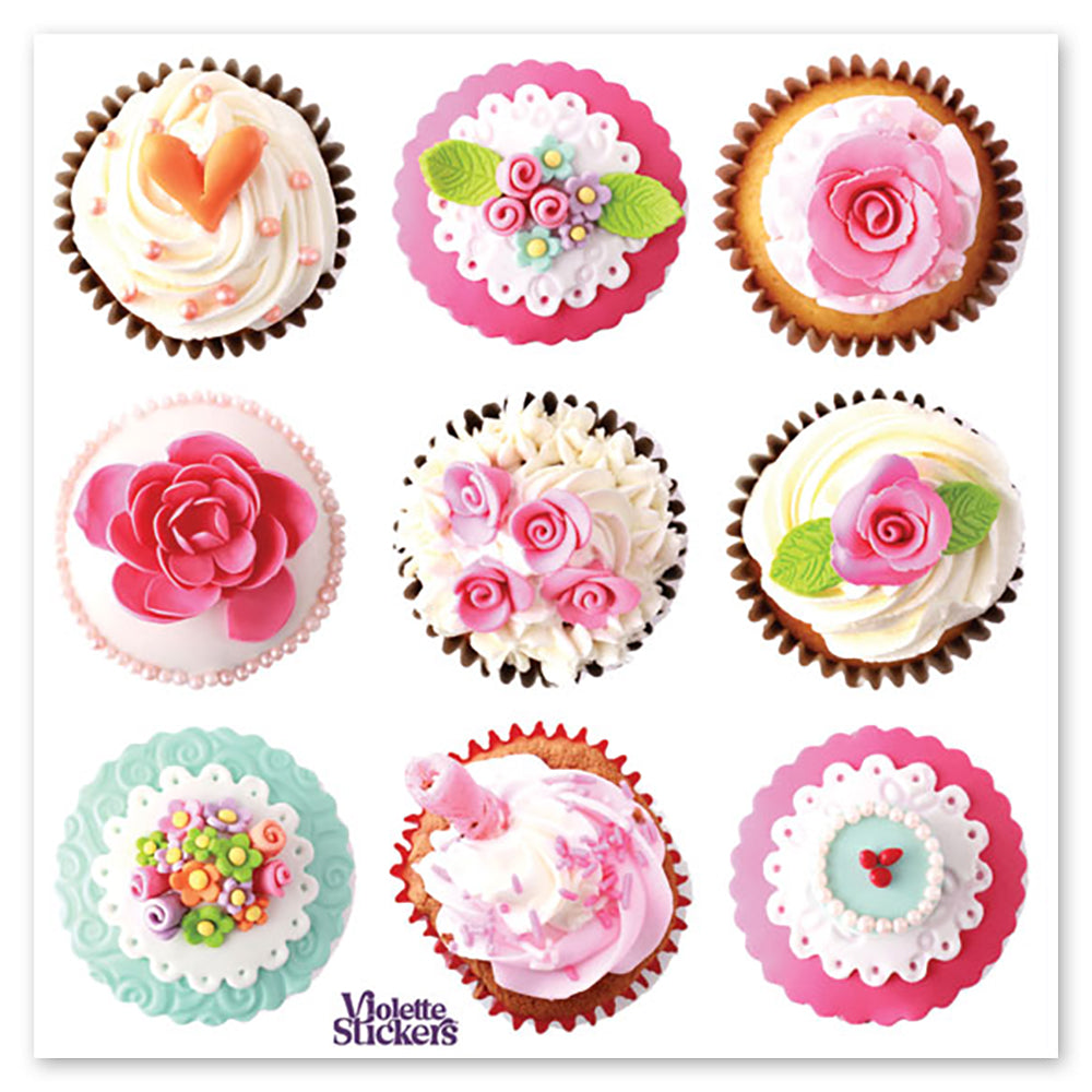  Fancy Cupcakes Stickers、mySite、ghnorth