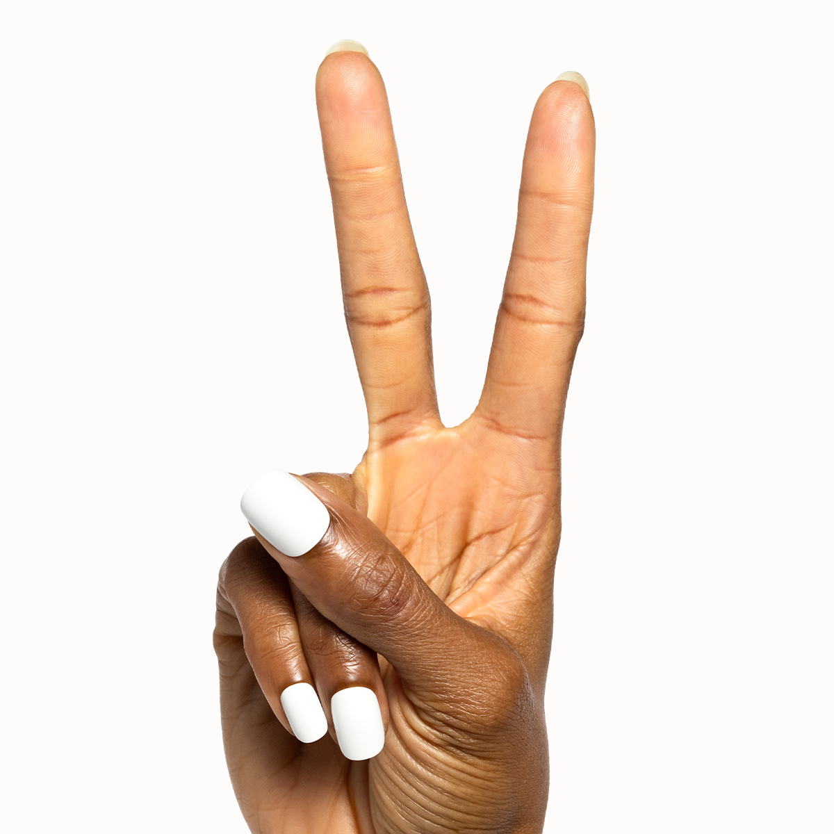 Swan - Tab Press-On | Extra Short | Squoval - Part of Set、mySite、solidvoid