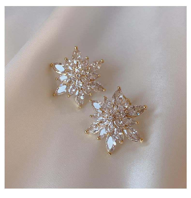  Crystal Star Gold Earrings、mySite、merchandisen