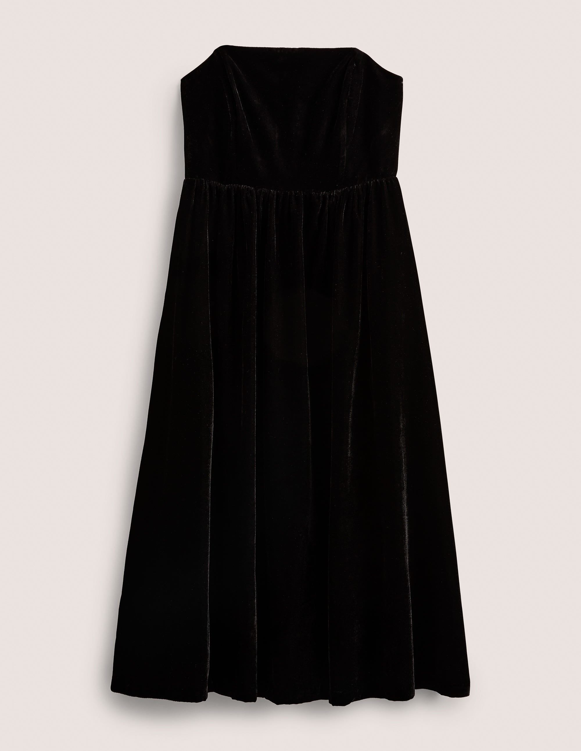  Strapless Velvet Dress-Black、mySite、ashleygrahame