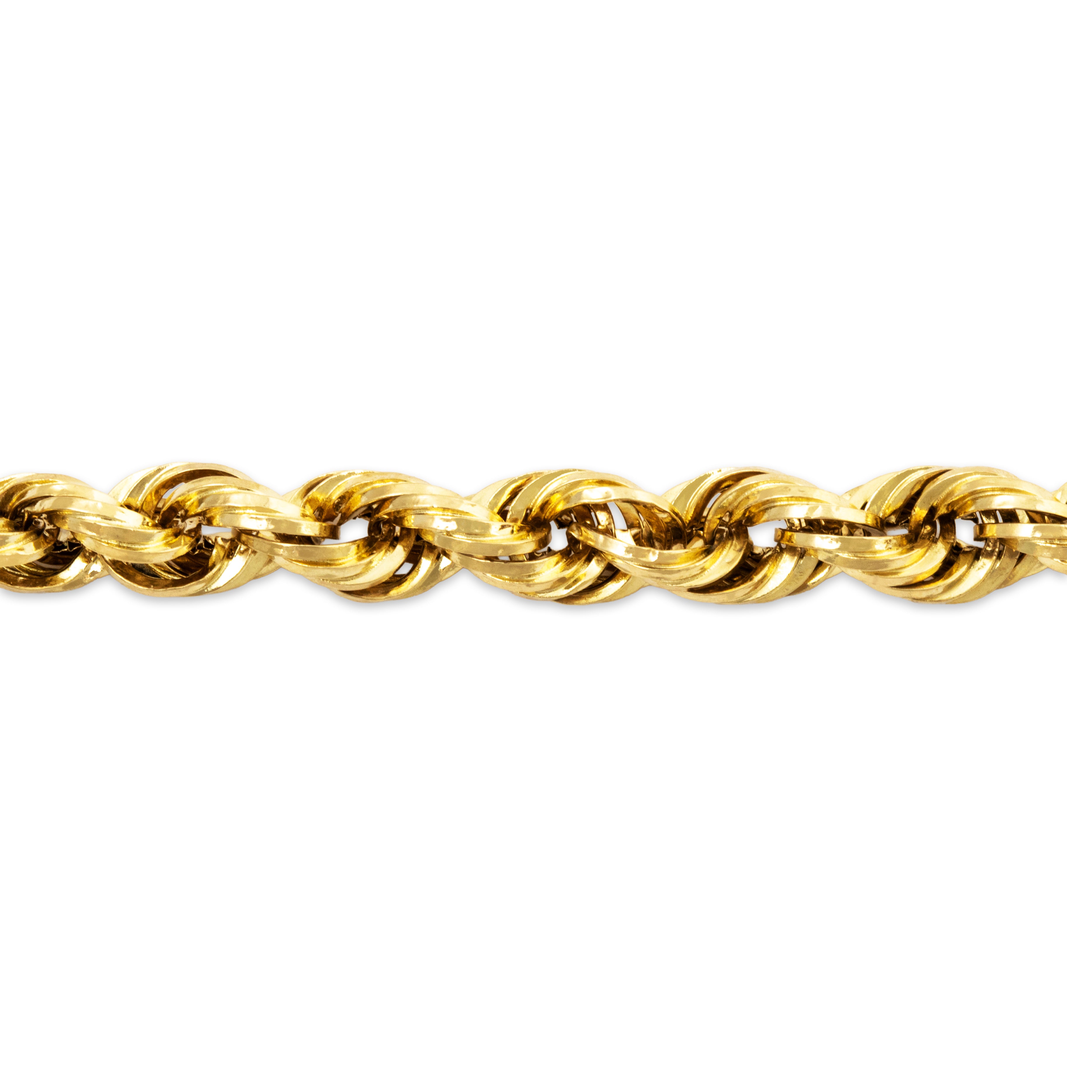 Vintage Lightweight 14k Yellow Gold Rope Bracelet 7.25、mySite、hinf8tx79