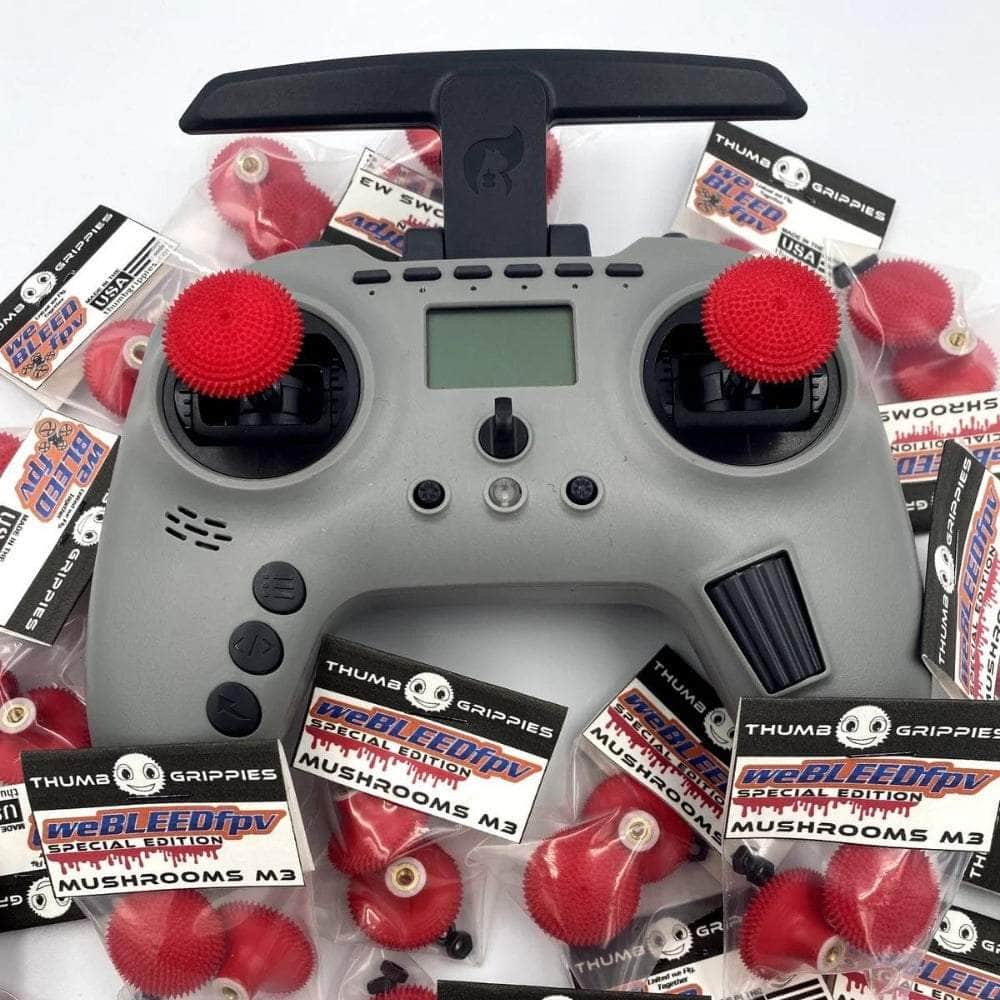  Thumb Grippies weBLEEDfpv Special Edition、mySite、merchandisen