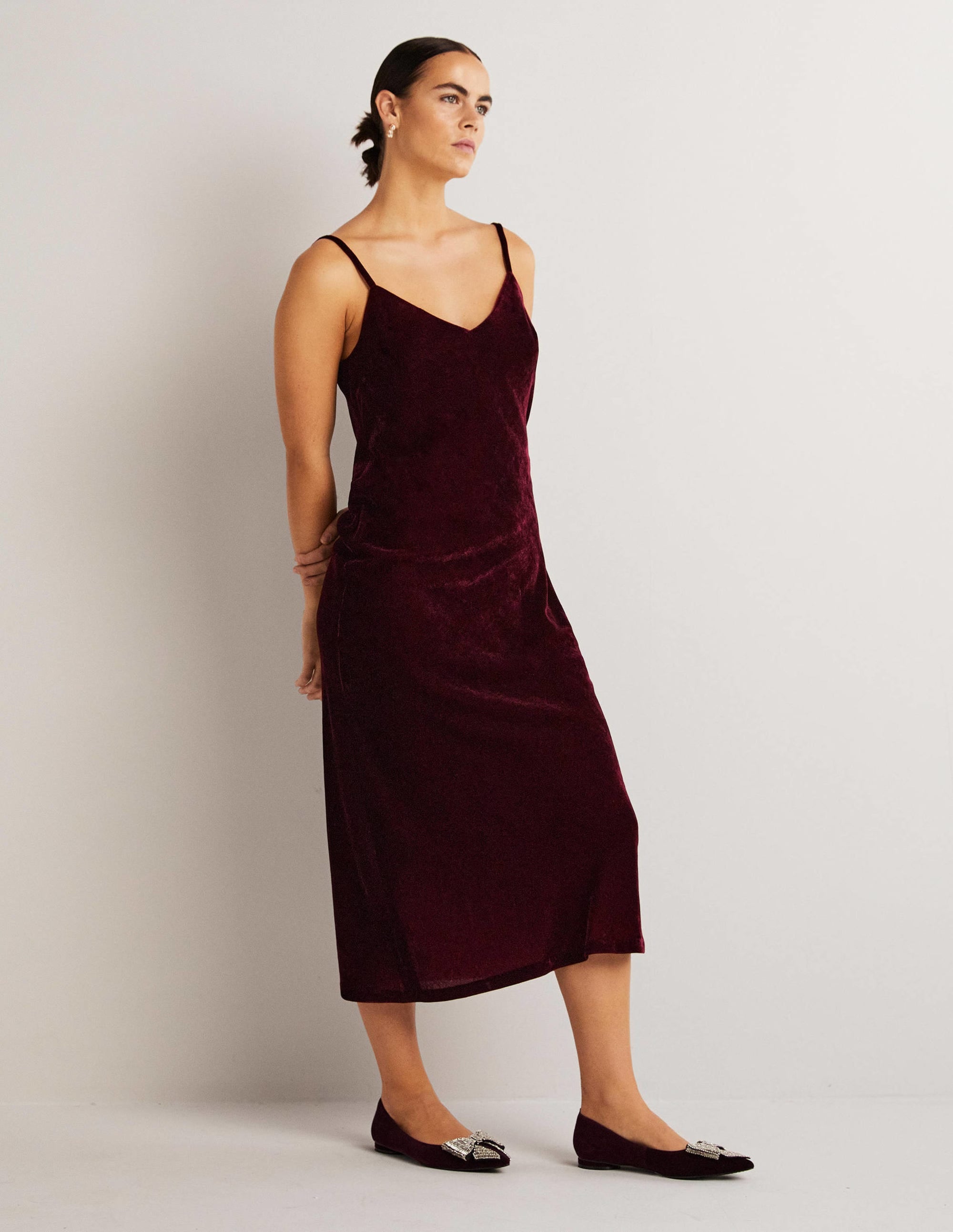  Velvet Slip Dress-Ruby Ring、mySite、ashleygrahame