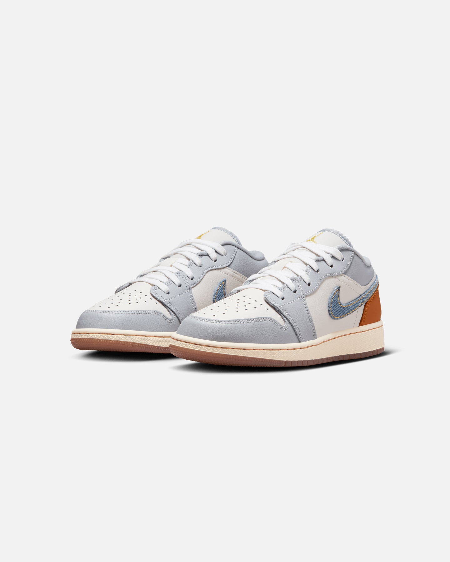 Jordan Kids' Air Jordan 1 Low SE (GS) Blue、mySite、zt4zffjzw