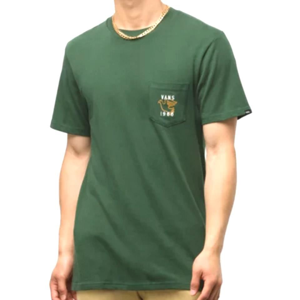  Vans Visualize Peace Pocket T-Shirt - Sycamore、mySite、merchandisen