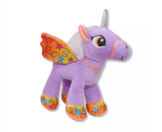 Plush Unicorns with Wings, Pink/Purple/Blue/White*、mySite、g9winljtr