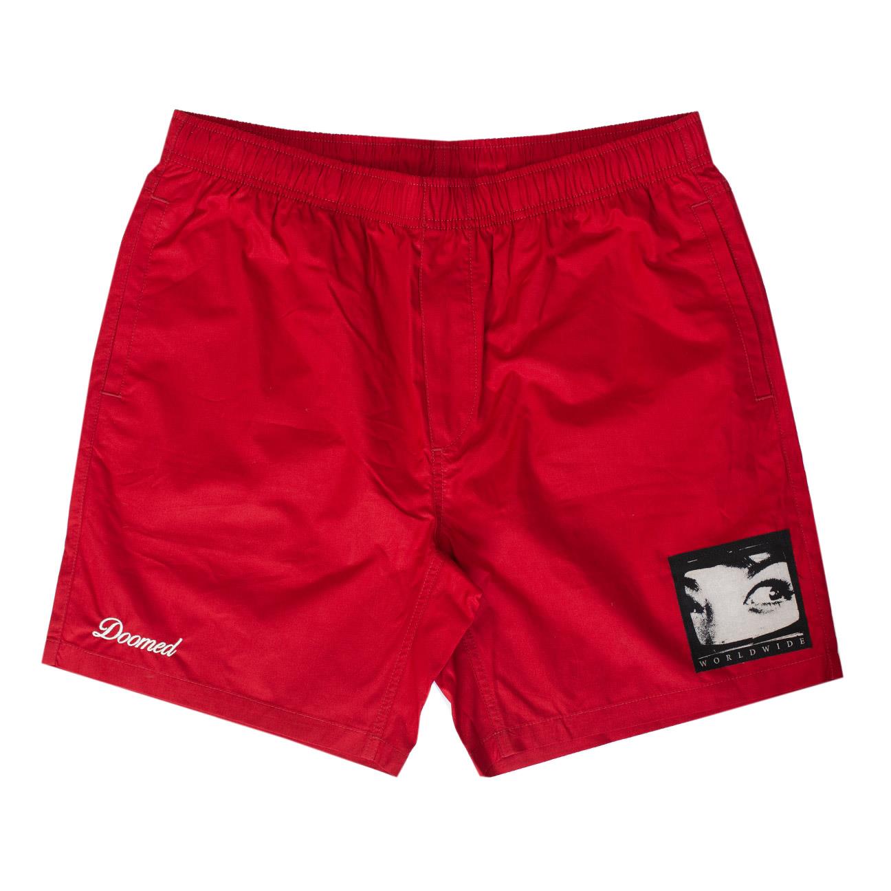  Doomed Eye Short - Maroon、mySite、merchandisen
