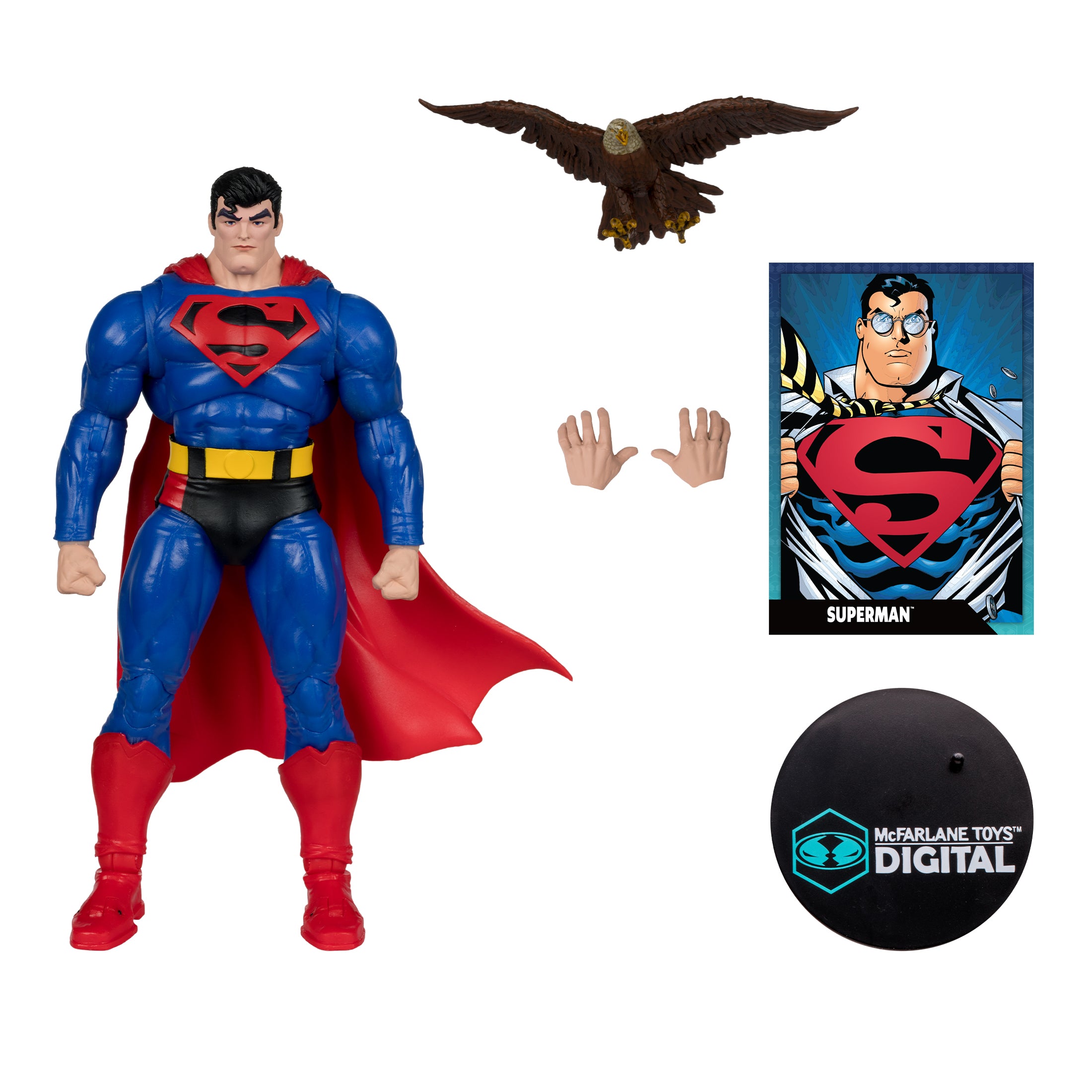 DC Direct Superman (Our Worlds at War) with McFarlane Toys Digital Collectible、mySite、hgirdovlk