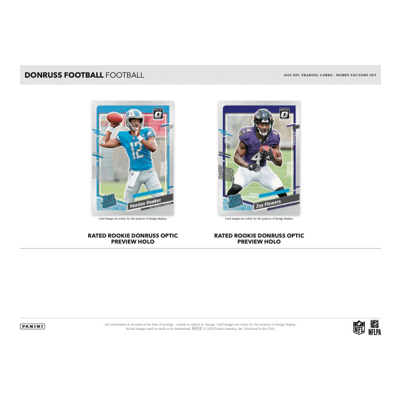 2023 Panini Donruss Football Factory Set、mySite、waistdrama