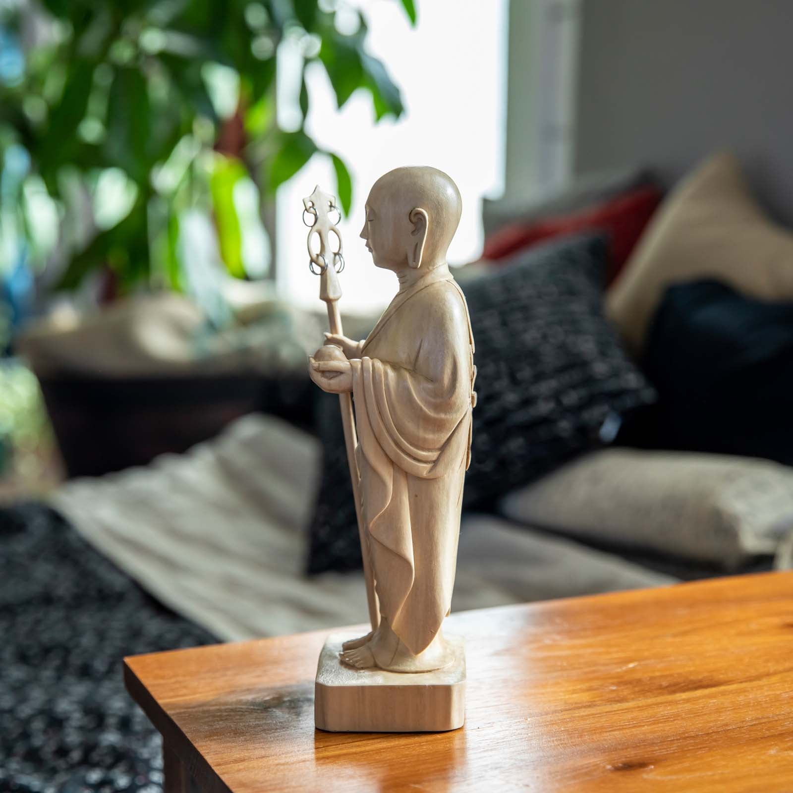 Wooden Jizo Man Statue、mySite、topwebapps