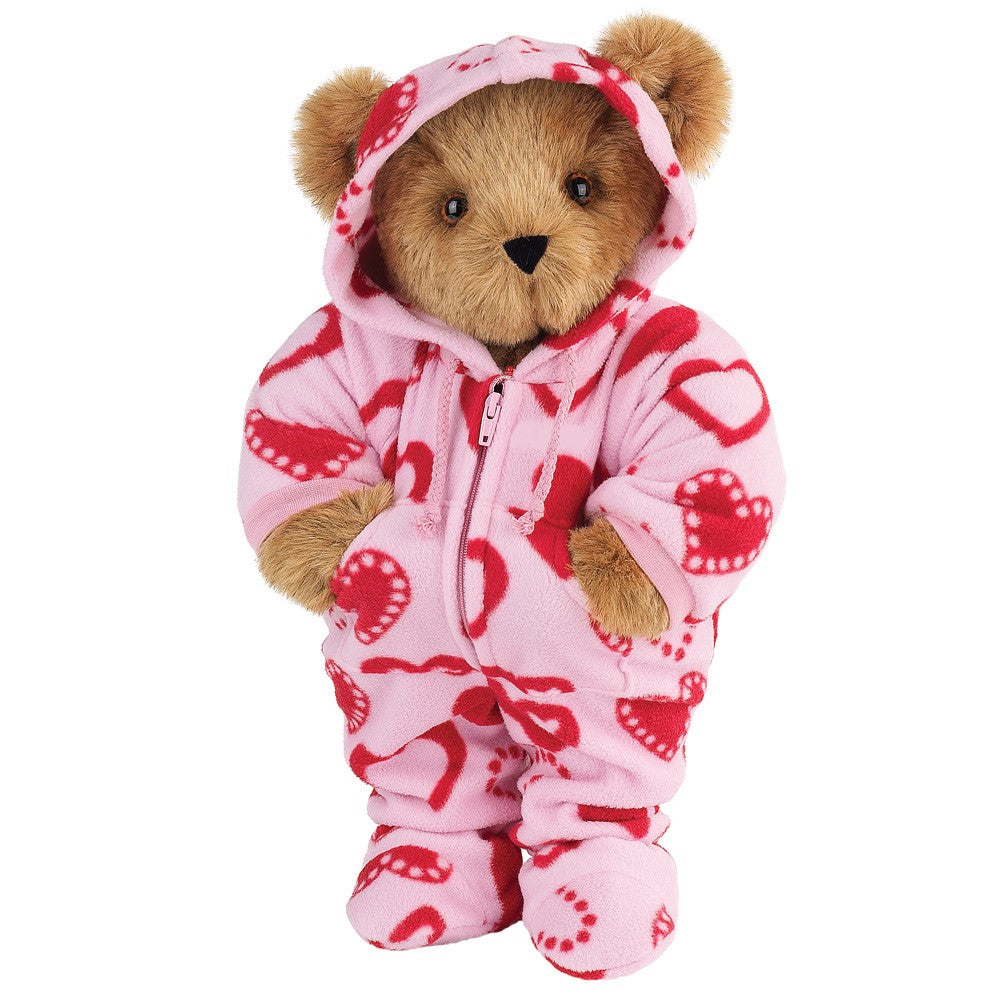 15 In. Hoodie-Footie Sweetheart Bear、mySite、g9winljtr