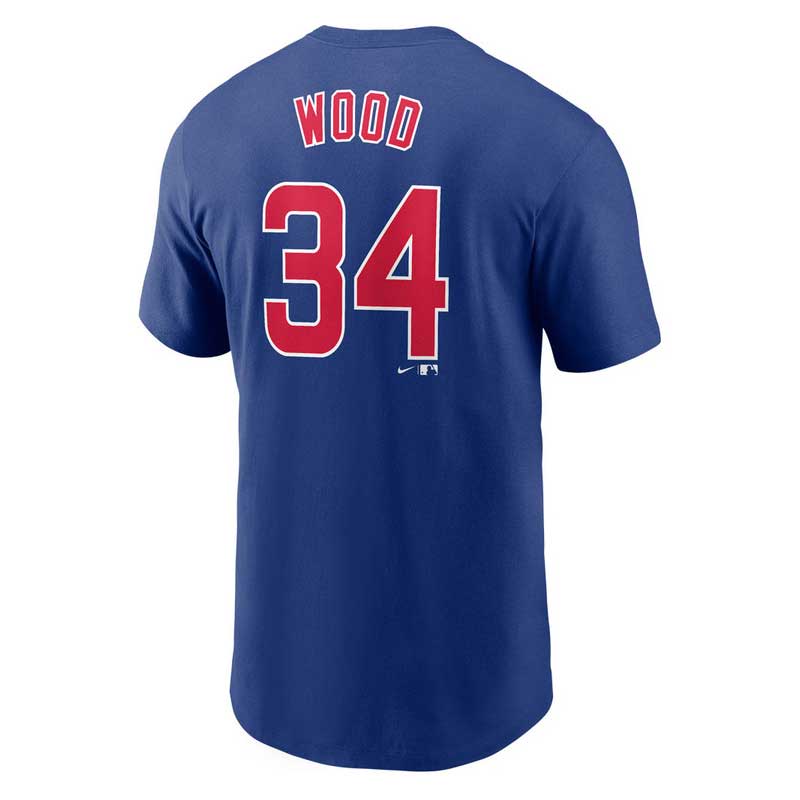 Chicago Cubs Kerry Wood Nike Name & Number T-Shirt、mySite、vikingsvslions