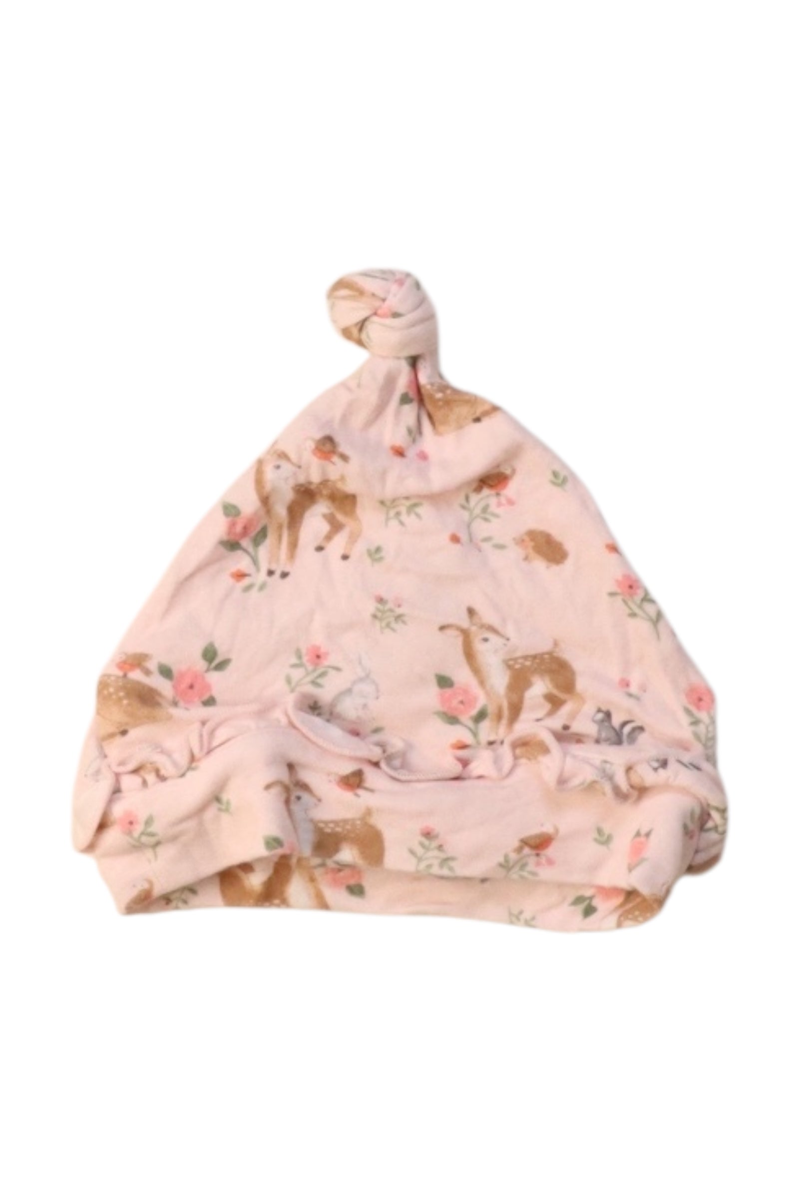 Angel Dear Animal Print Knotted Baby Hat 0-3M、mySite、g9winljtr