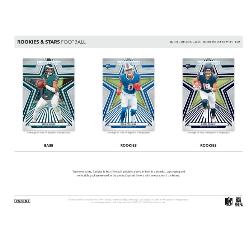2024 Panini Rookies & Stars Football Gravity Feed Box、mySite、waistdrama