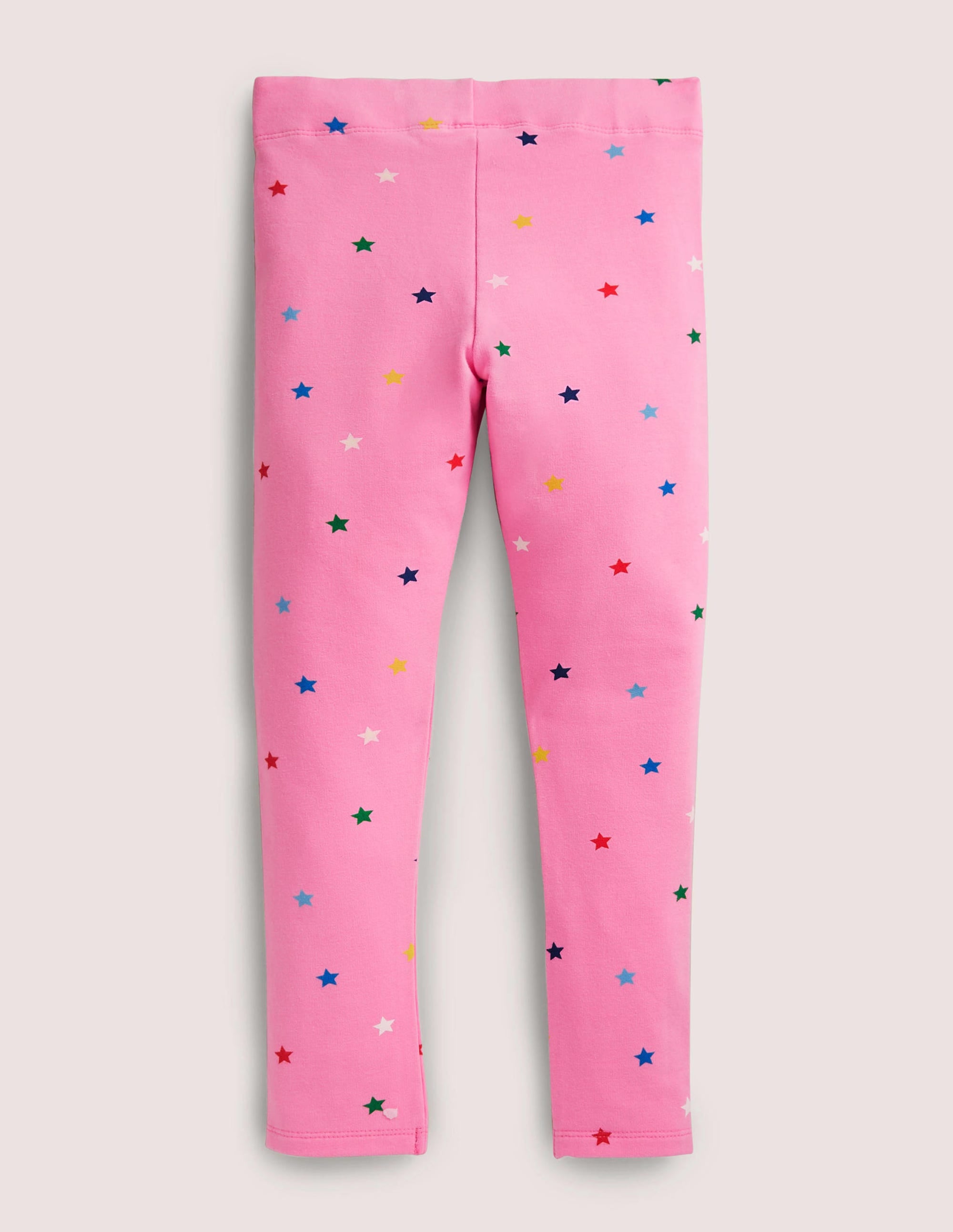  Fun Cosy Leggings-Bright Petal Pink Stars、mySite、ashleygrahame