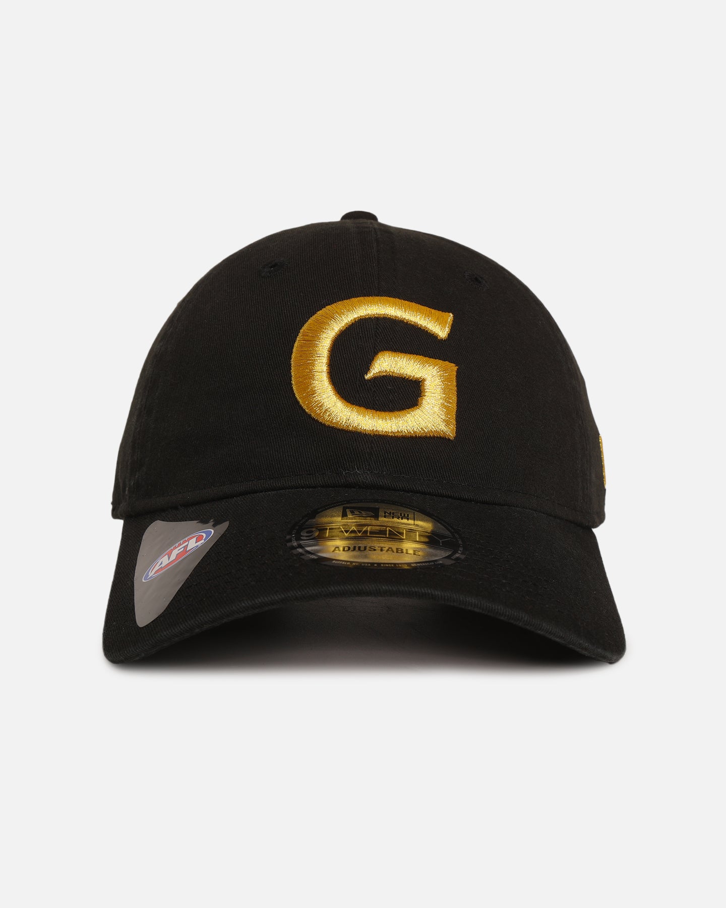 New Era Geelong Cats 'AFL Black & Gold' 9TWENTY Strapback Black/Gold、mySite、zt4zffjzw