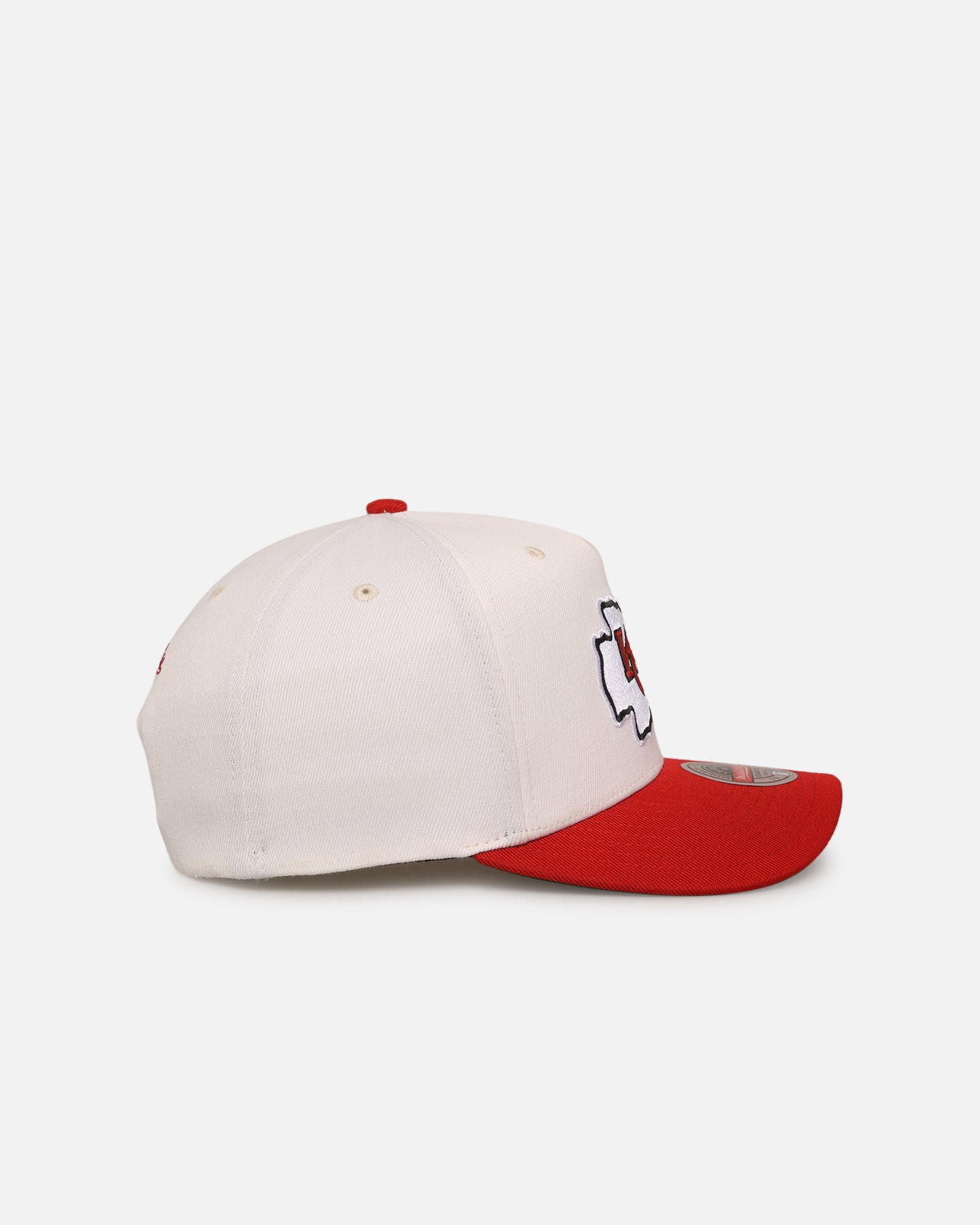 Mitchell & Ness Kansas City Chiefs 'Go Team Go' MVP Snapback Off White/Red、mySite、zt4zffjzw