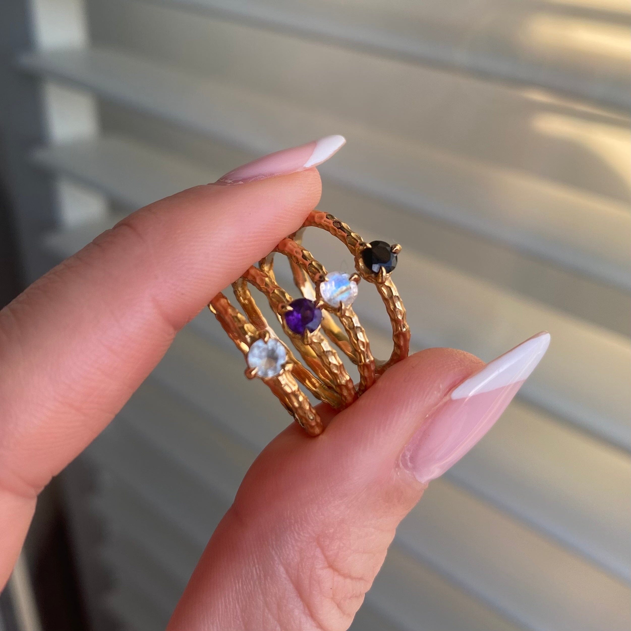 Moonstone Dainty Ring - Dream、mySite、hinf8tx79