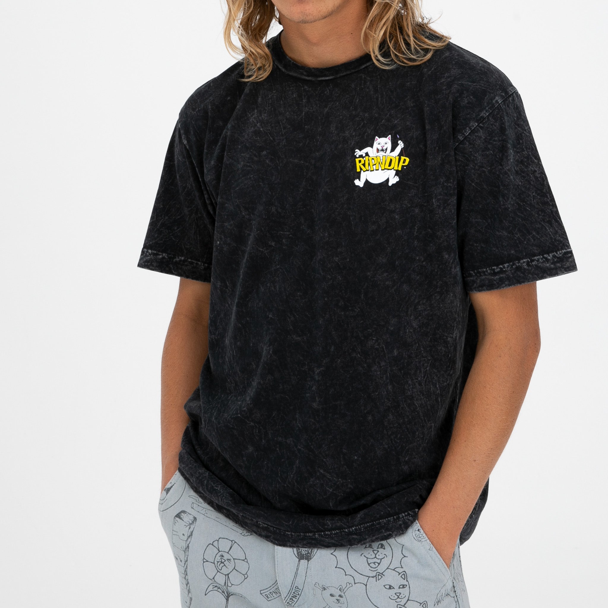  Hocus Pocus Tee (Black Mineral Wash)、mySite、merchandisen