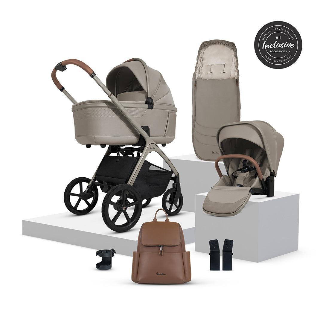  Silver Cross Cove Pushchair Accessory Bundle - Champagne、mySite、merchandisen
