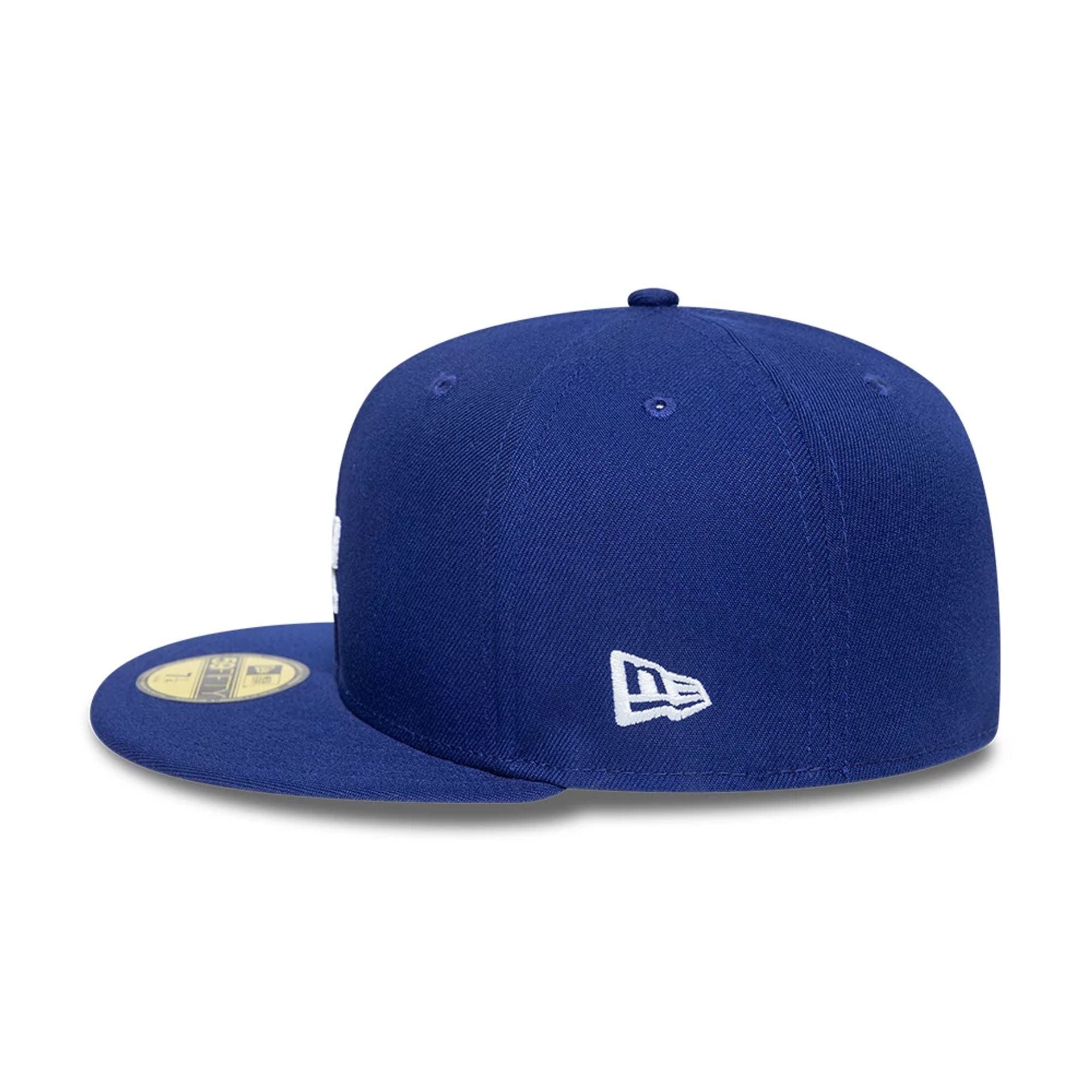 LA Dodgers Compound X MLB Dark Blue 59FIFTY Fitted Cap、mySite、vikingsvslions