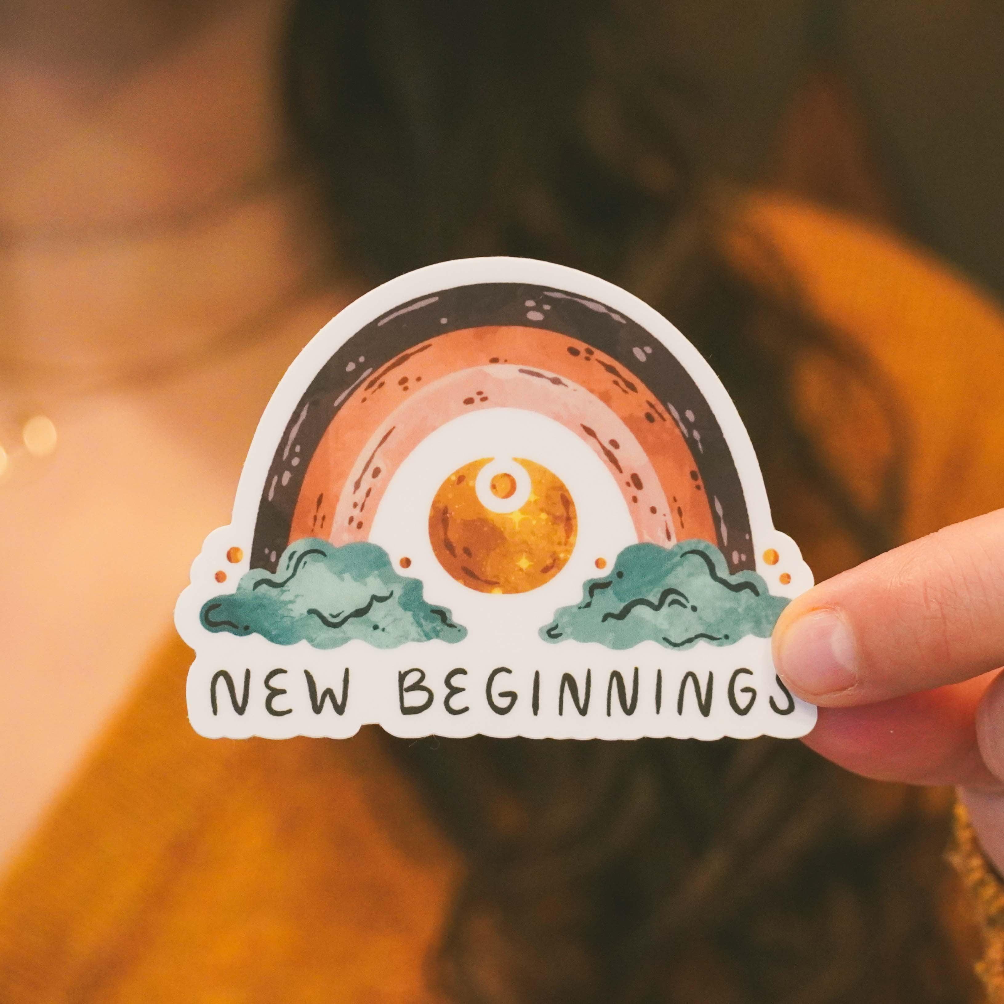  New Beginnings Sticker、mySite、ghnorth