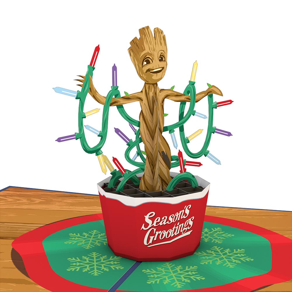 Marvel Season's Grootings Pop-Up Card、mySite、solidvoid