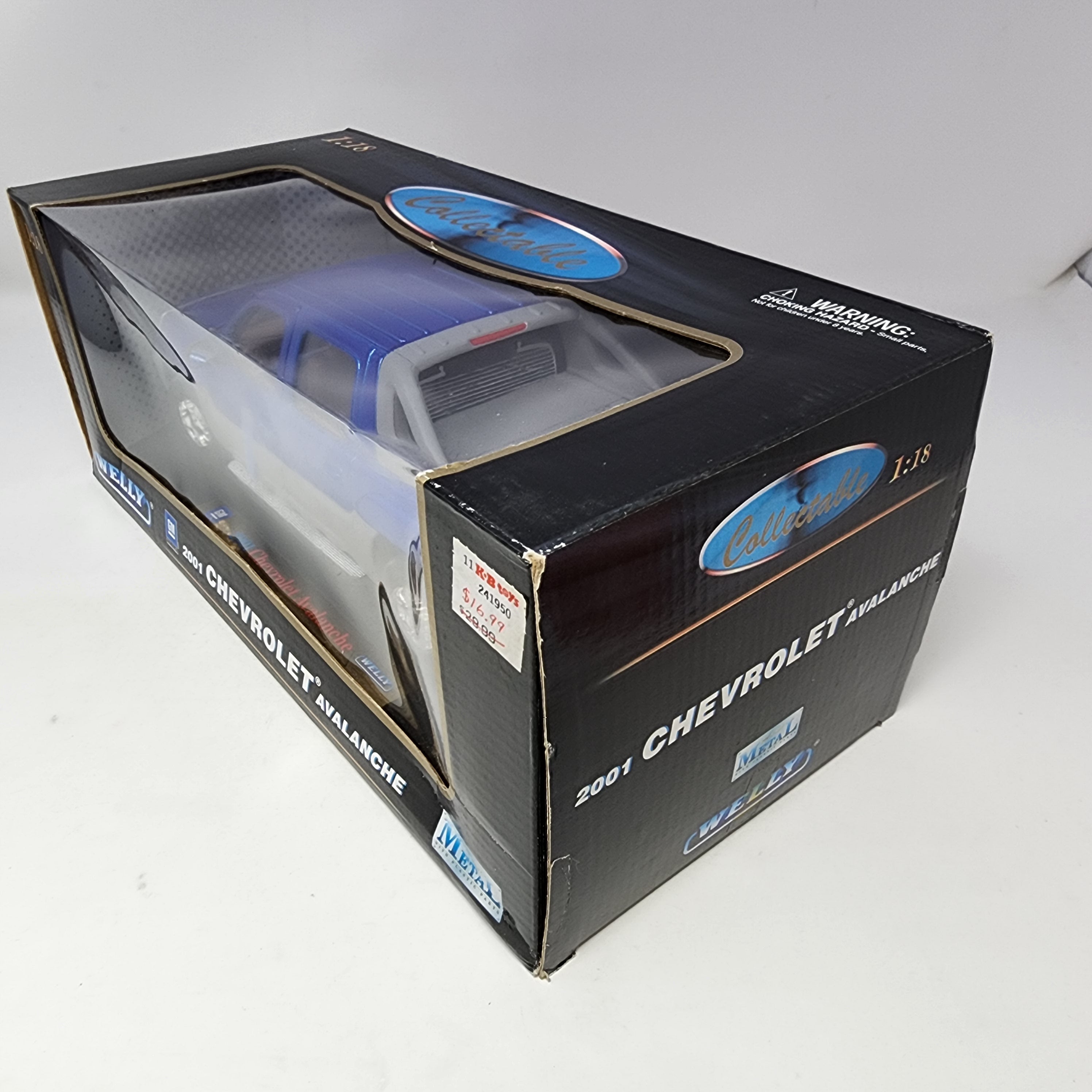 2001 Chevrolet Avalanche * Blue * Welly Collectibles 1/18 Scale、mySite、hgirdovlk