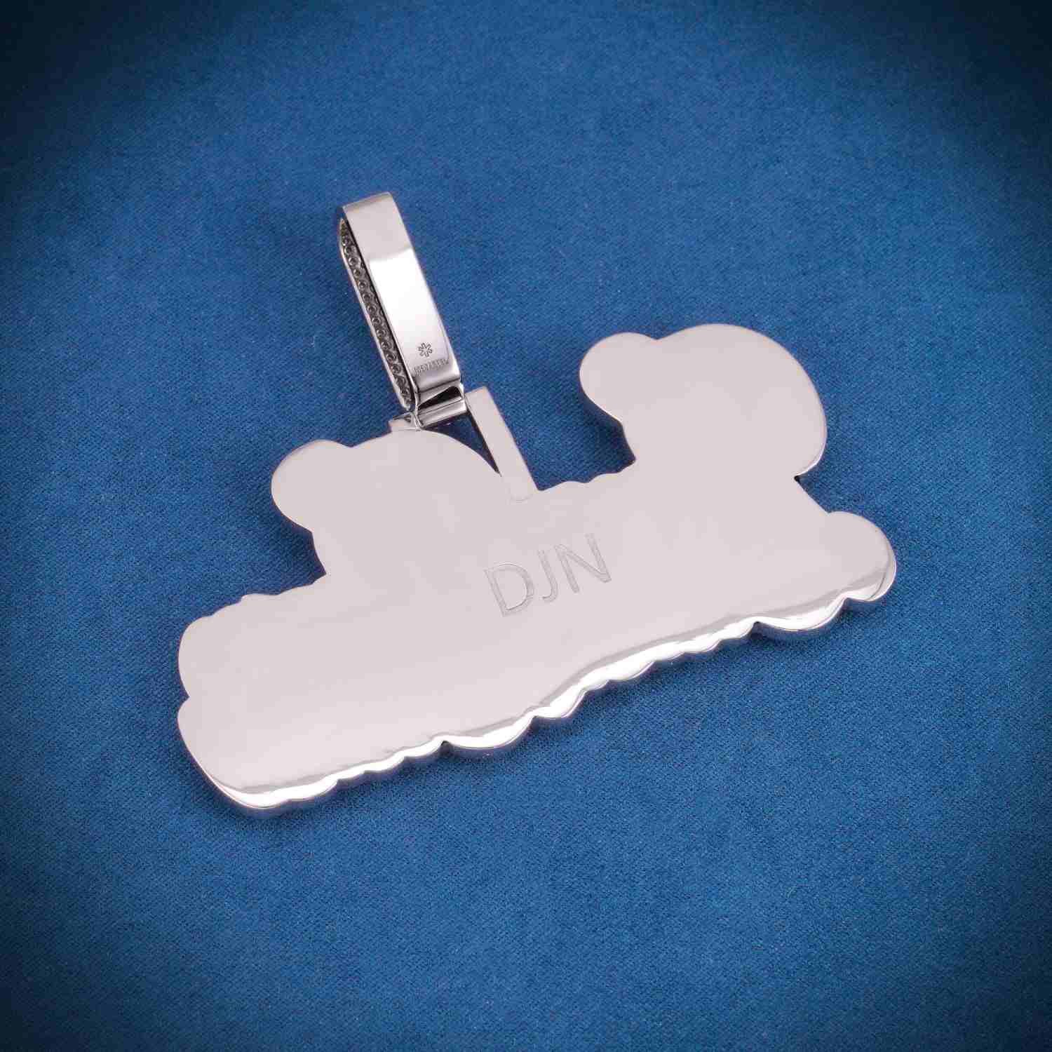 BamBam Custom Moissanite Pendant 14k Gold、mySite、hinf8tx79