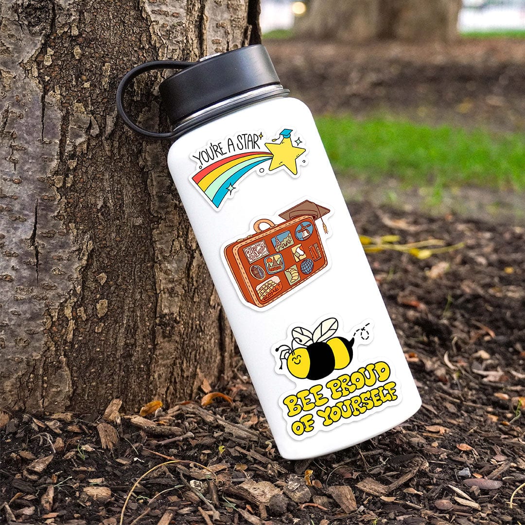  Illustrated Graduation Stickers 13 Pack、mySite、elrpsem3k