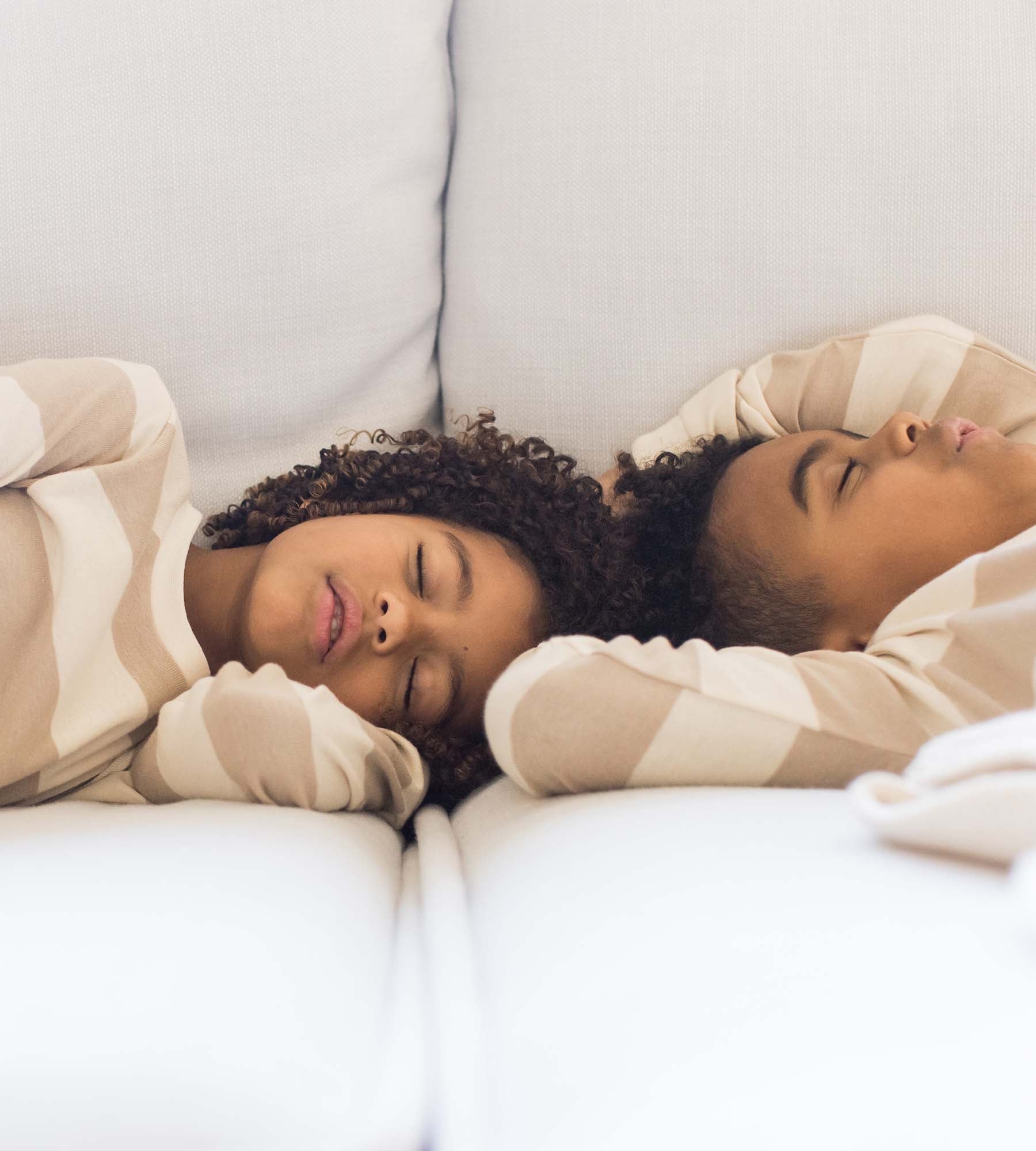  Mommy & Me Rugby Stripe Organic Cotton Sleep & Play - Oat、mySite、layawaytickets