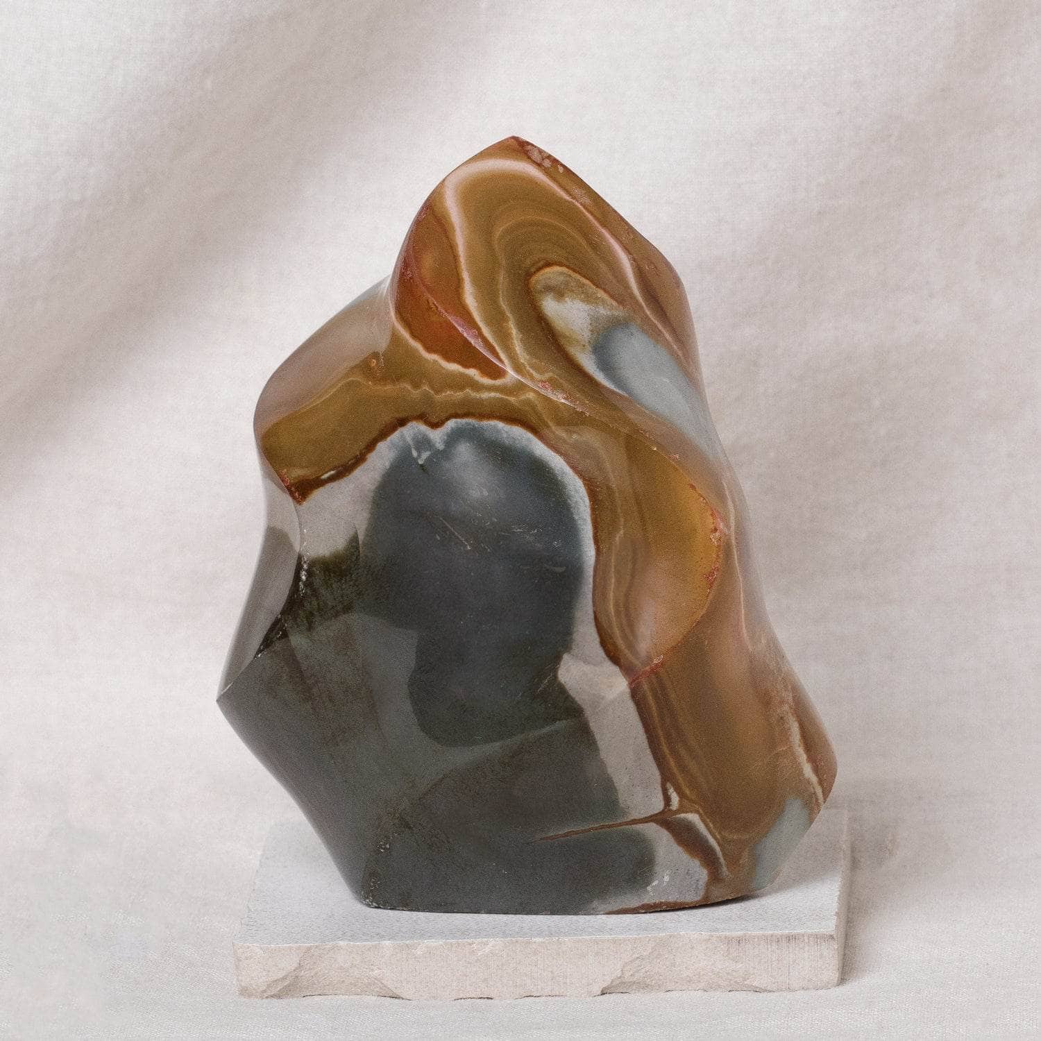 Polychrome (Desert Magic) Jasper Freeform Flame Crystals、mySite、hinf8tx79