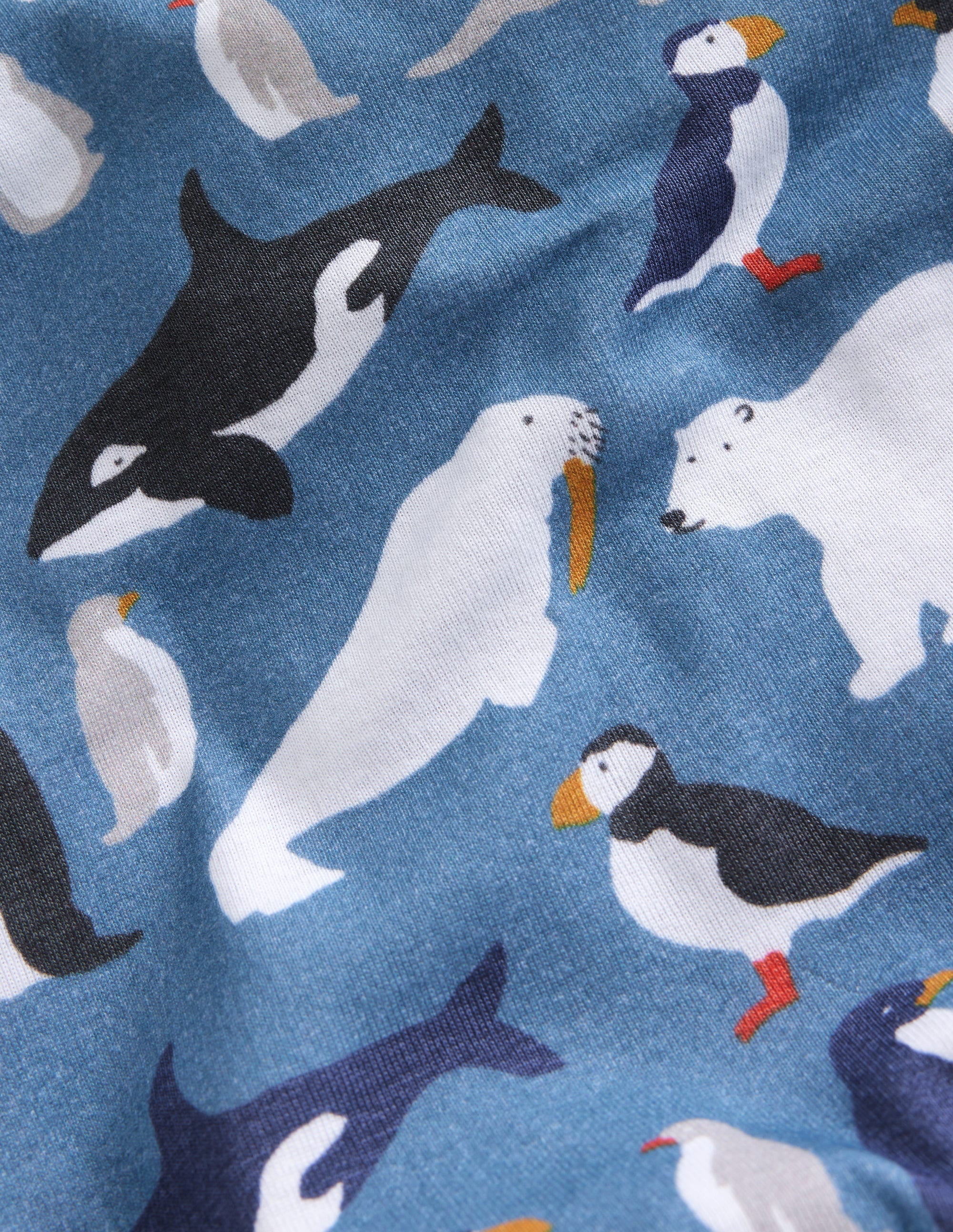  Snug Twin Pack Pyjamas-Blue Artic Animals and Stripe、mySite、ashleygrahame