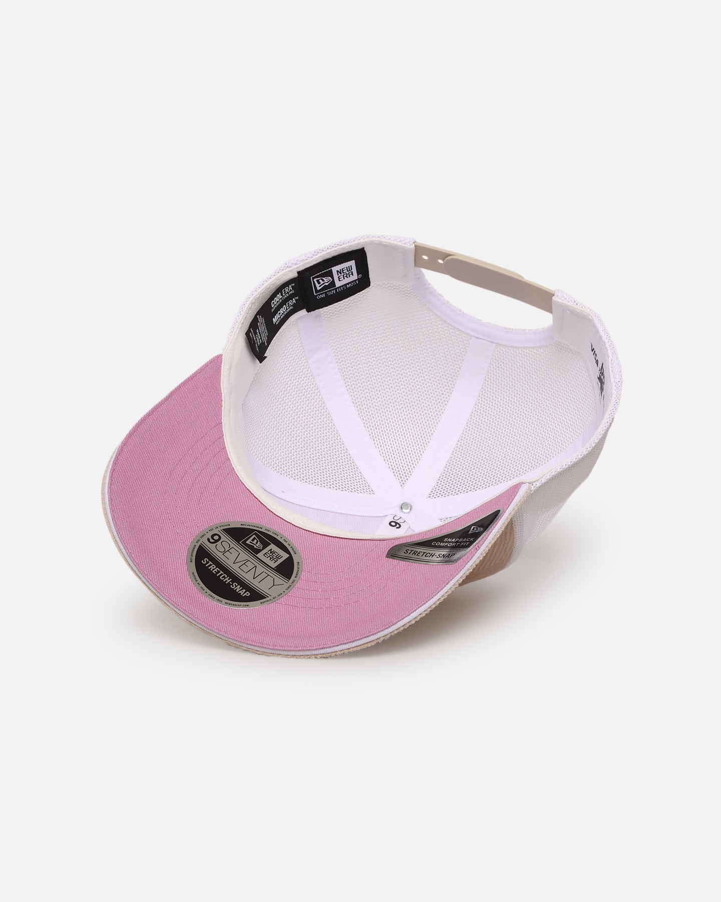 New Era x Red Bull Racing Miami Visa Cards 9SEVENTY Stretch Trucker Snapback Light Beige、mySite、zt4zffjzw