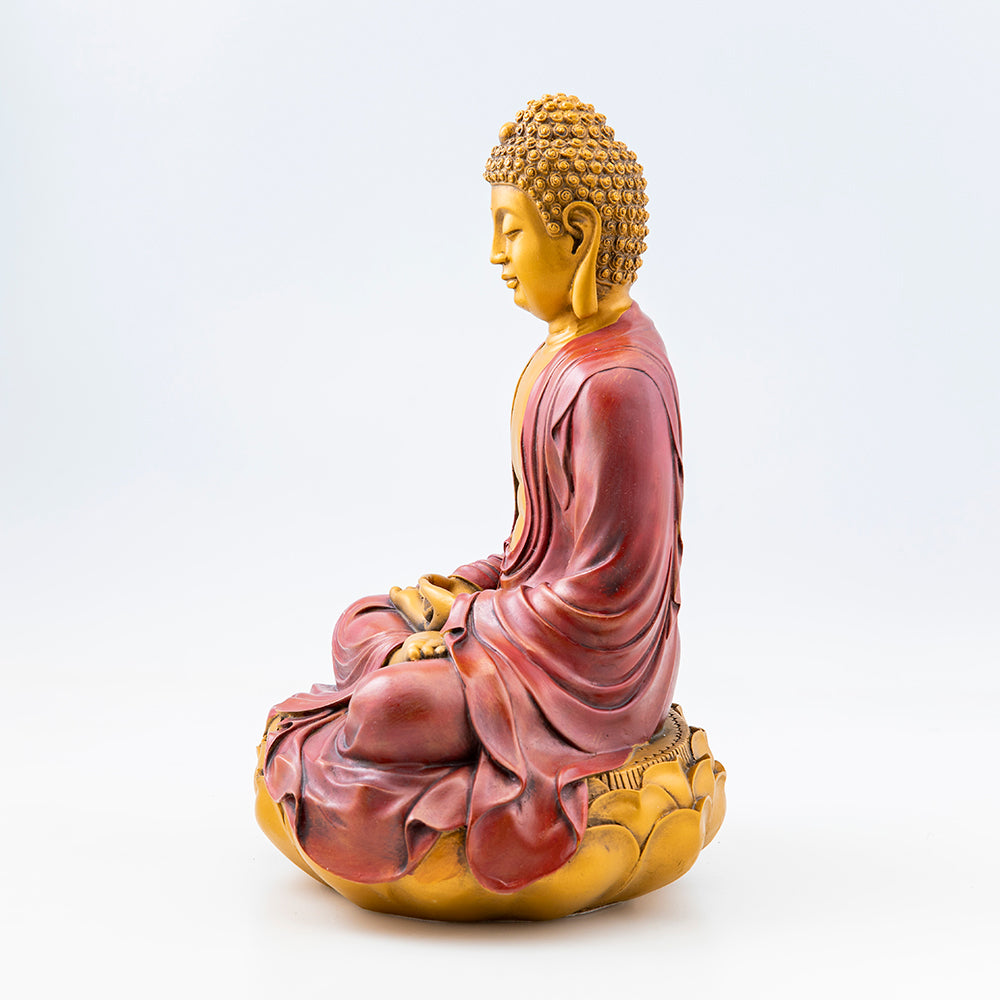 Hand Painted Shakyamuni Buddha Statue、mySite、topwebapps