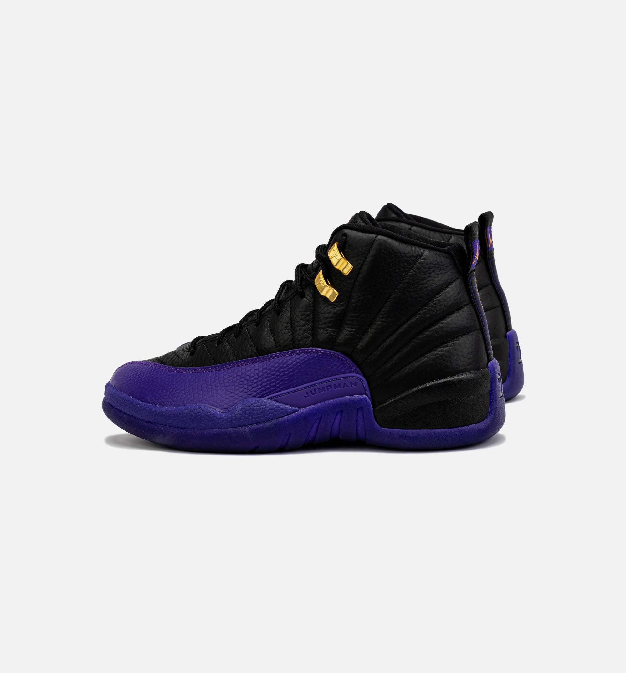 Air Jordan 12 Retro Field Purple Mens Lifestyle Shoe - Black/Purple Free Shipping、mySite、dreamappss