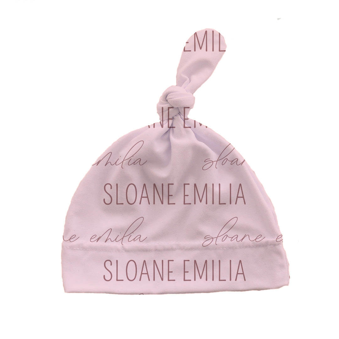  Blush Personalized Knotted Hat、mySite、layawaytickets