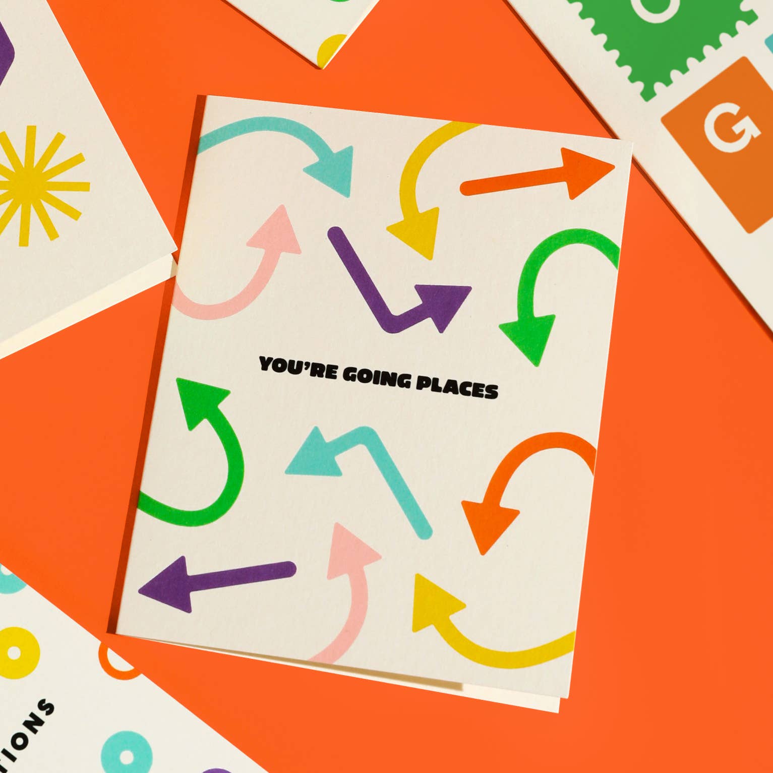 paper&stuff - You're Going Places Greeting Card、mySite、garagedoors4me