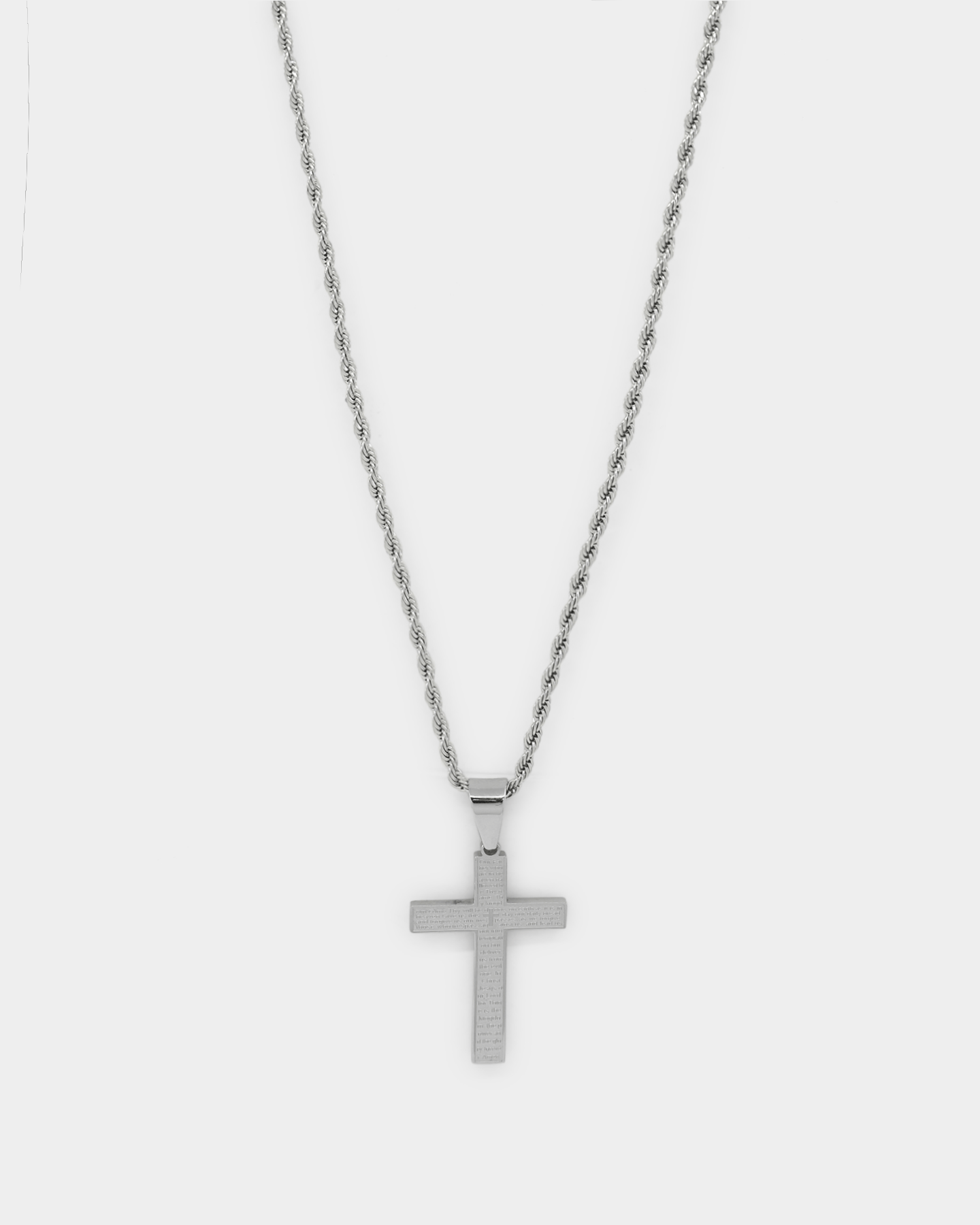 Saint Morta Textured Cross Pendant White Gold、mySite、zt4zffjzw