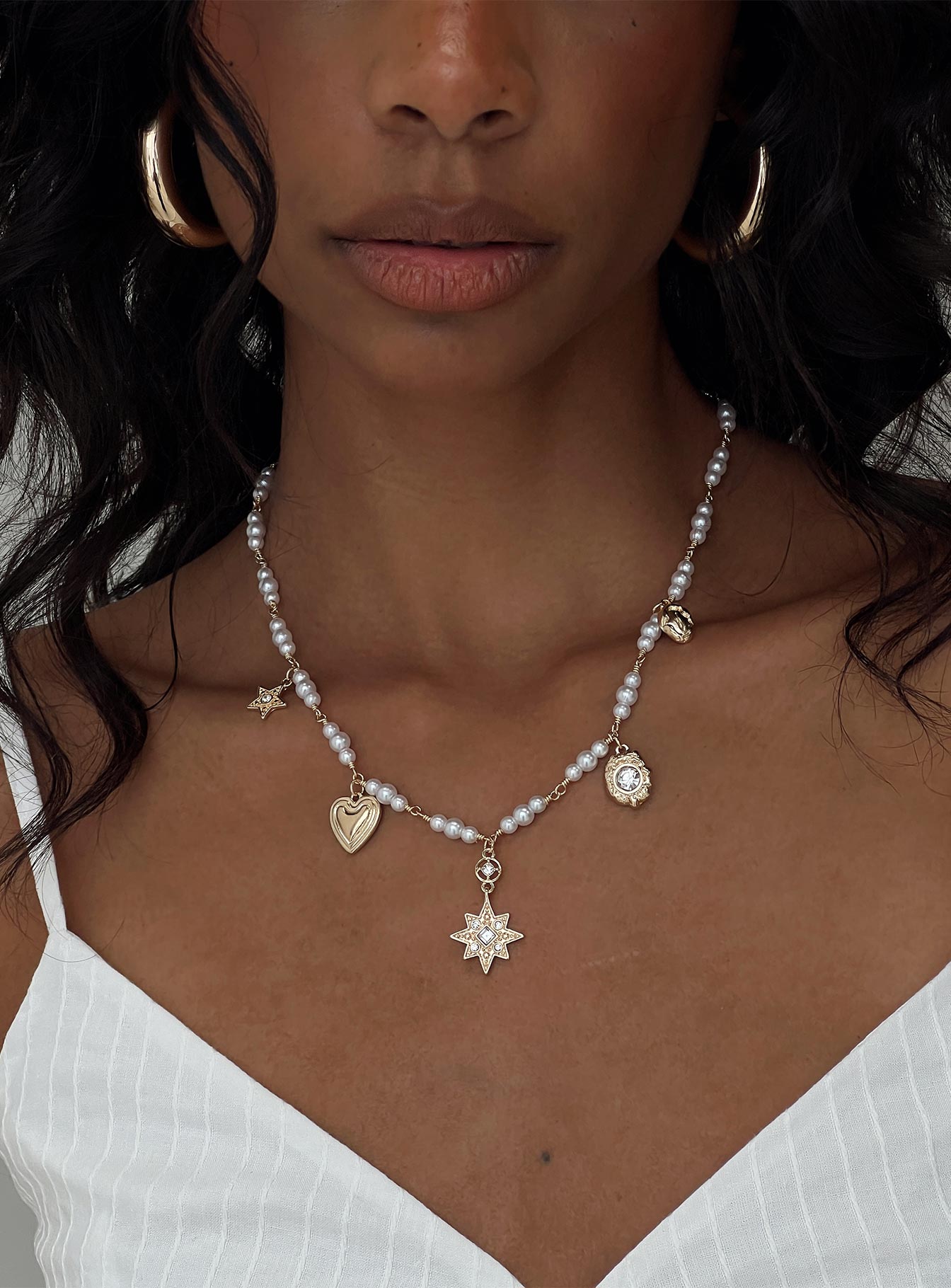 Divinity In Motion Necklace Gold、mySite、solidvoid