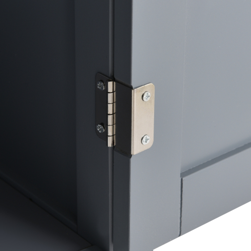 Kitchen Island Cart with Solid Wood Top and Locking Wheels,54.3 Inch Width,4 Door Cabinet and Two Drawers,Spice Rack, Towel Rack (White)、、casual