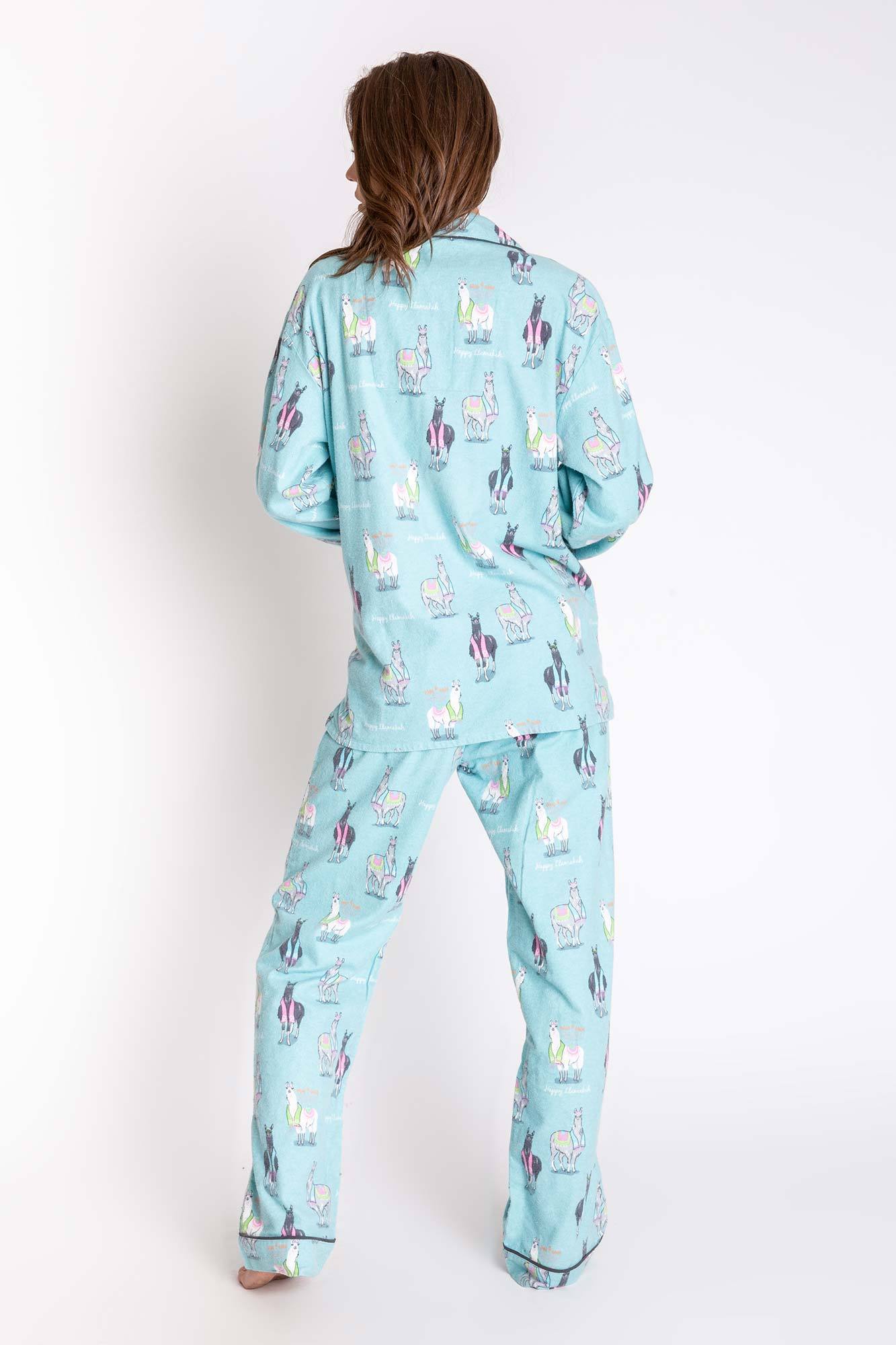 Happy Llamakah Pajamas Set by P.J. Salvage - Women、mySite、topwebapps