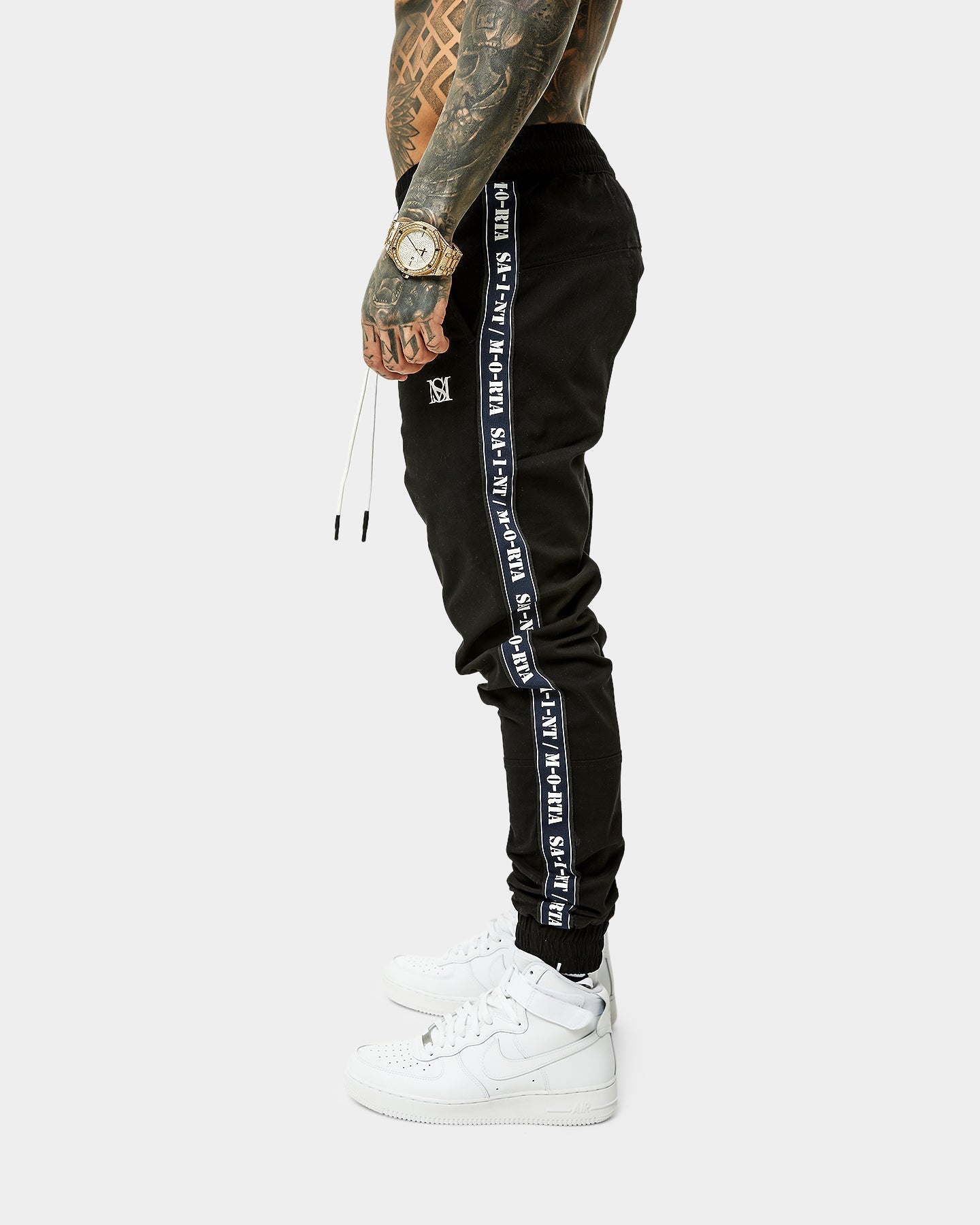 Saint Morta Monolith Sport Joggers Black/Navy、mySite、zt4zffjzw