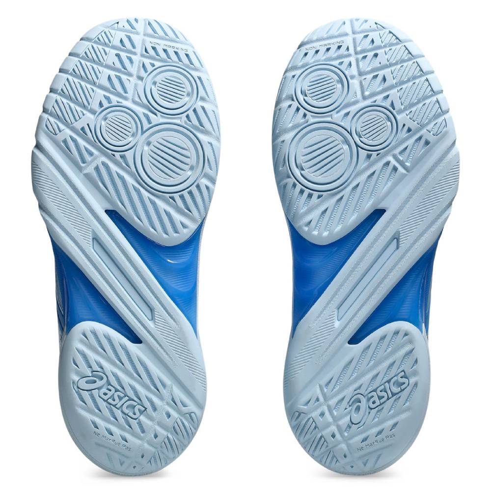 Asics Powerbreak FF Women's Indoor Court Shoe (Light Blue/Blue Coast)