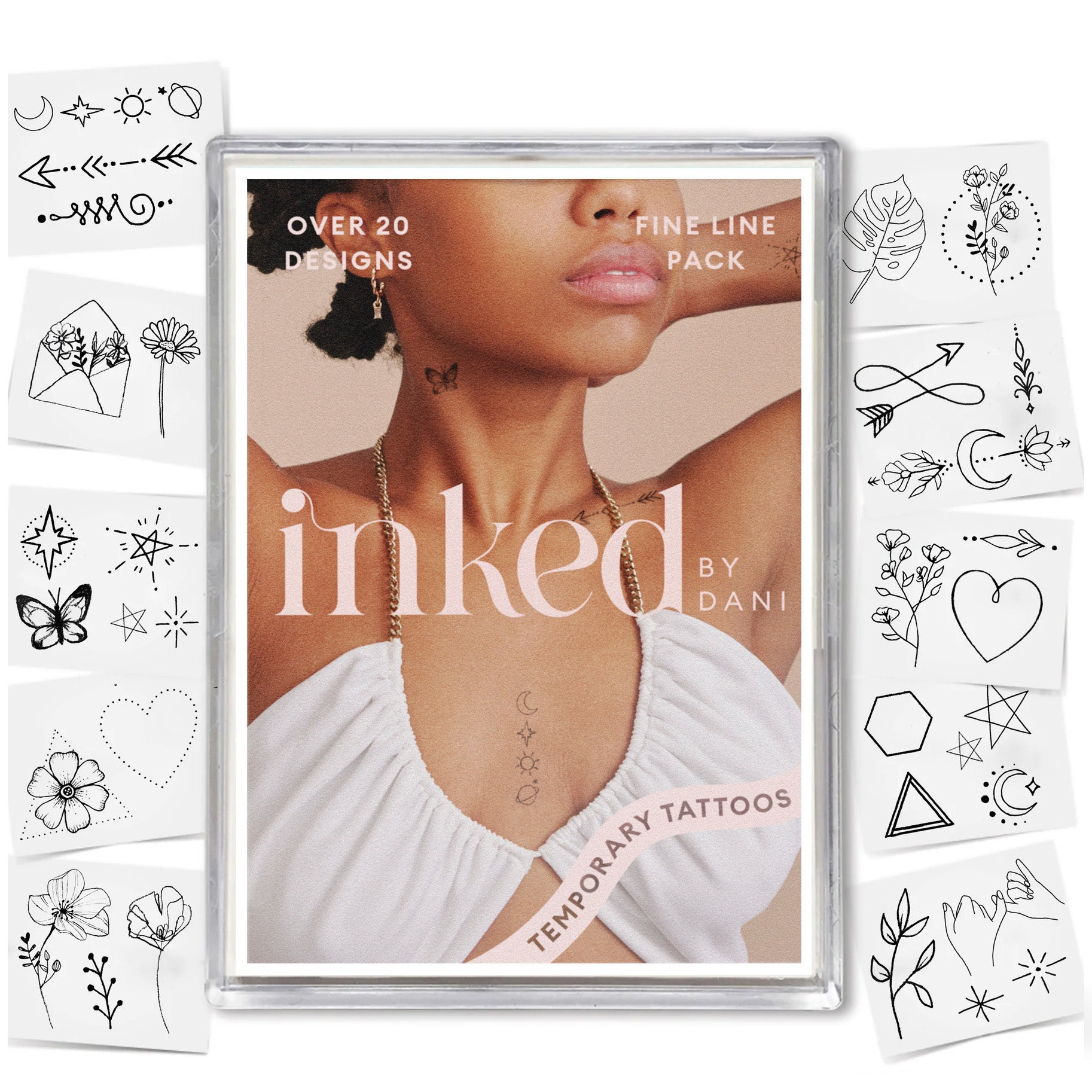  Fine Line Temporary Tattoo Pack、mySite、ghnorth