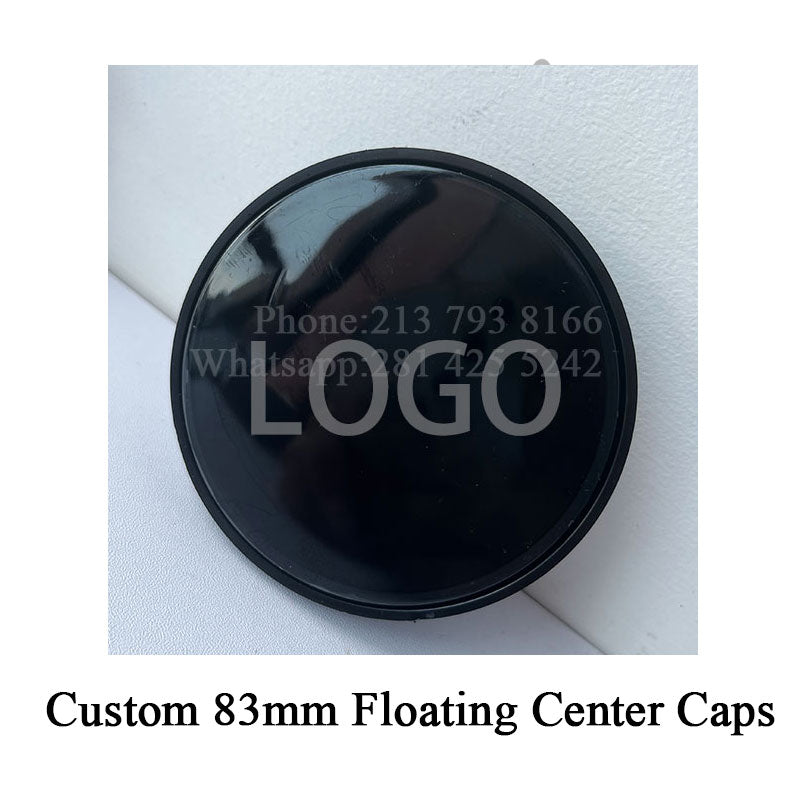 Custom 83mm Escalade Floating Center Caps (4Pcs)、mySite、nflplayoffbracketp