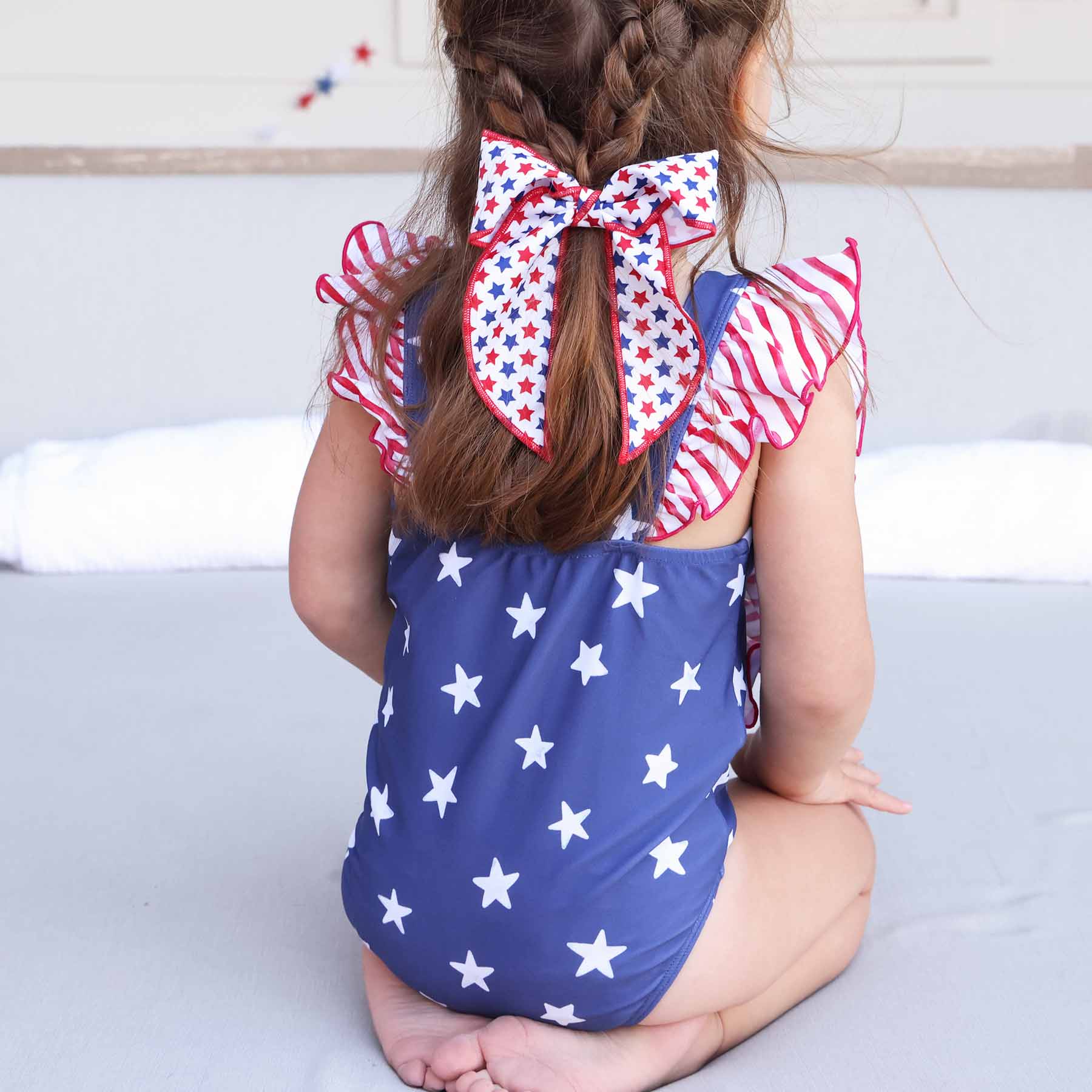  Double Ruffle One Piece | Star-Spangled Summer、mySite、layawaytickets