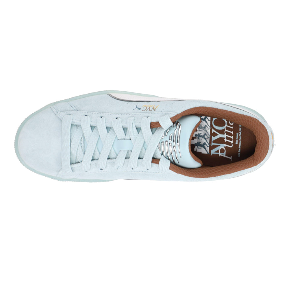 Suede NYC Lace Up Sneakers、mySite、gtrtttuynbv